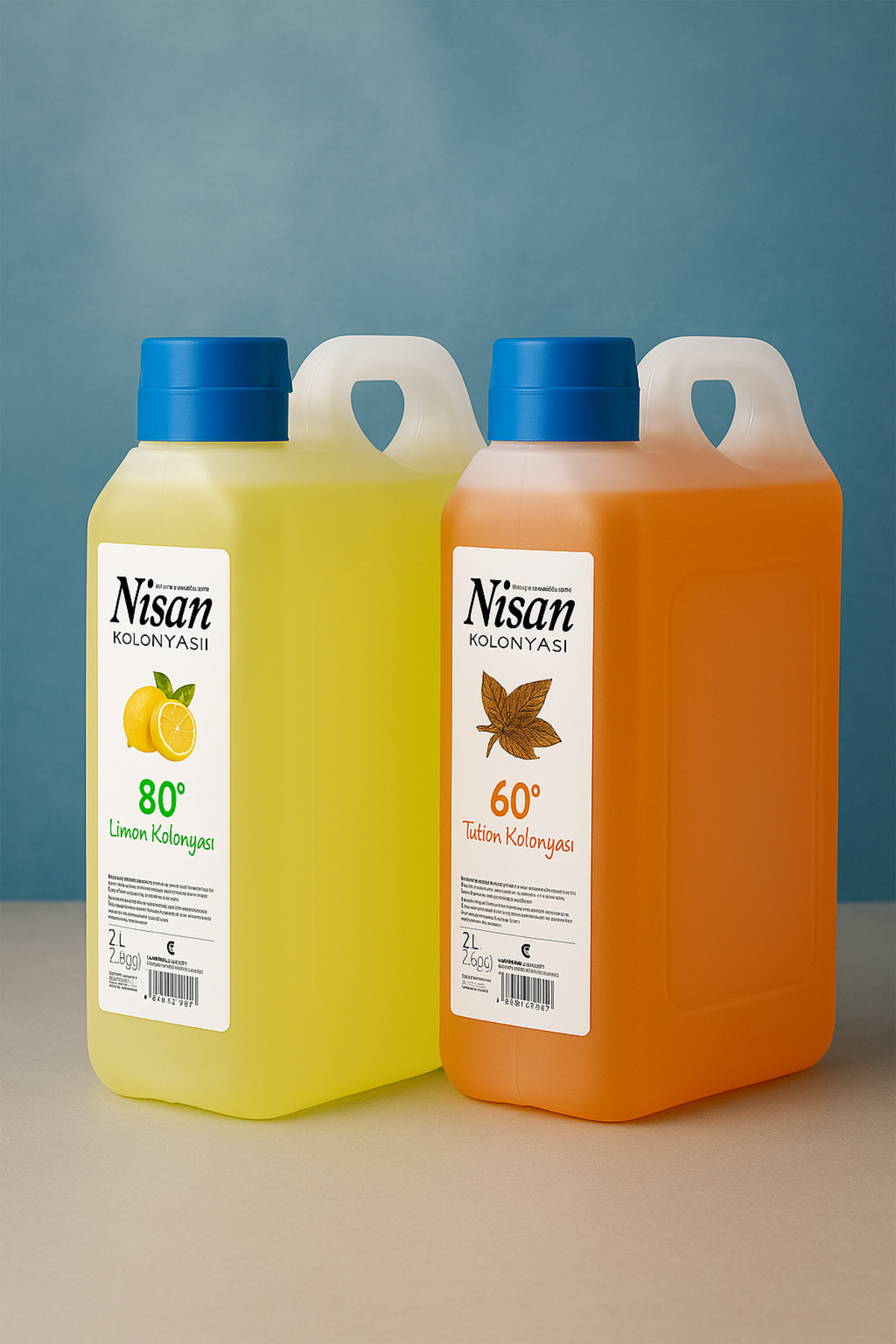 NişanKolonyaları Ferahlatan Paket 1 Adet 80 Derece Limon Kolonyası 750 ...