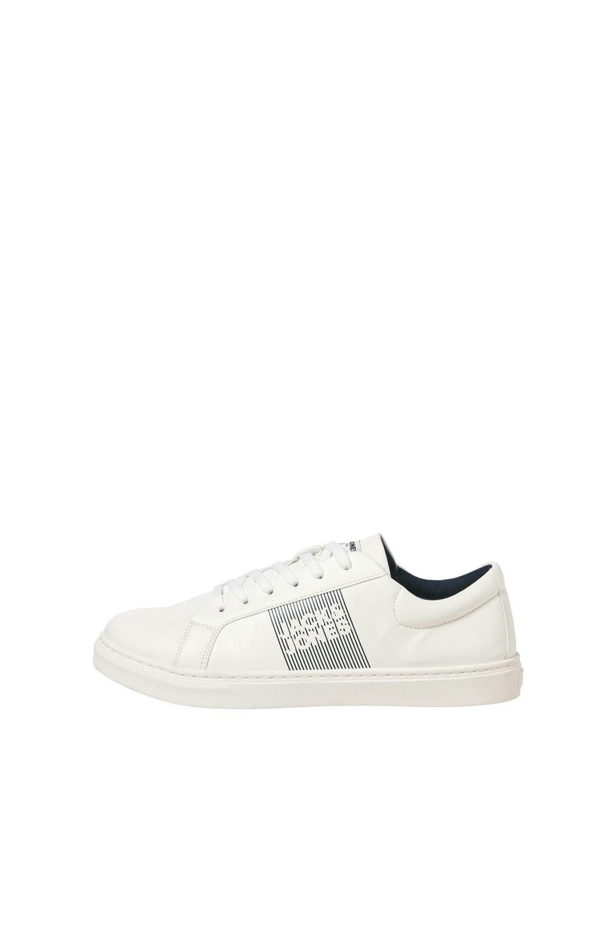 کفش اسنیکر مردانه راسته | جک اند جونز Jack & Jones 12282315 - تصویر 2
