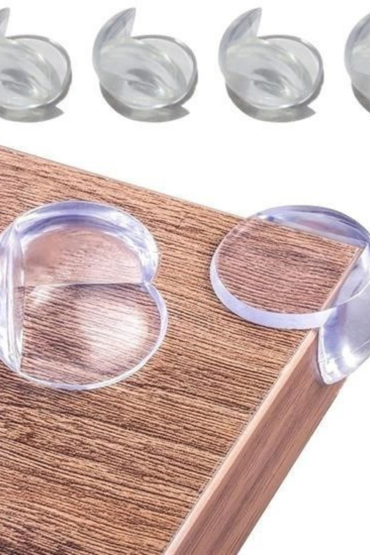 Hane Dostu 10 Adet Yumuşak Şeffaf Silikon Masa Kenar Köşe Koruması | Bebek Çocuk Koruyucu Köşe Koruyucu fotoğrafı 6 (önizleme)