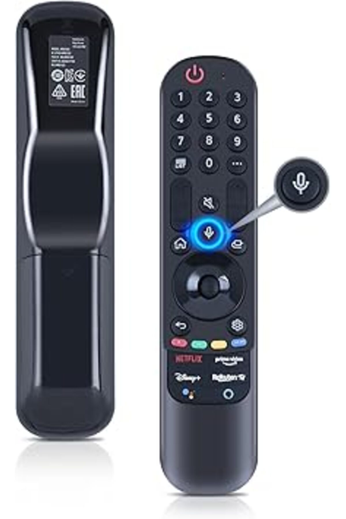 The Bros-جهاز التحكم الصوتي السحري AN-MR21GC لأجهزة تلفزيون LG الذكية - متوافق مع موديلات 2019-2021 1