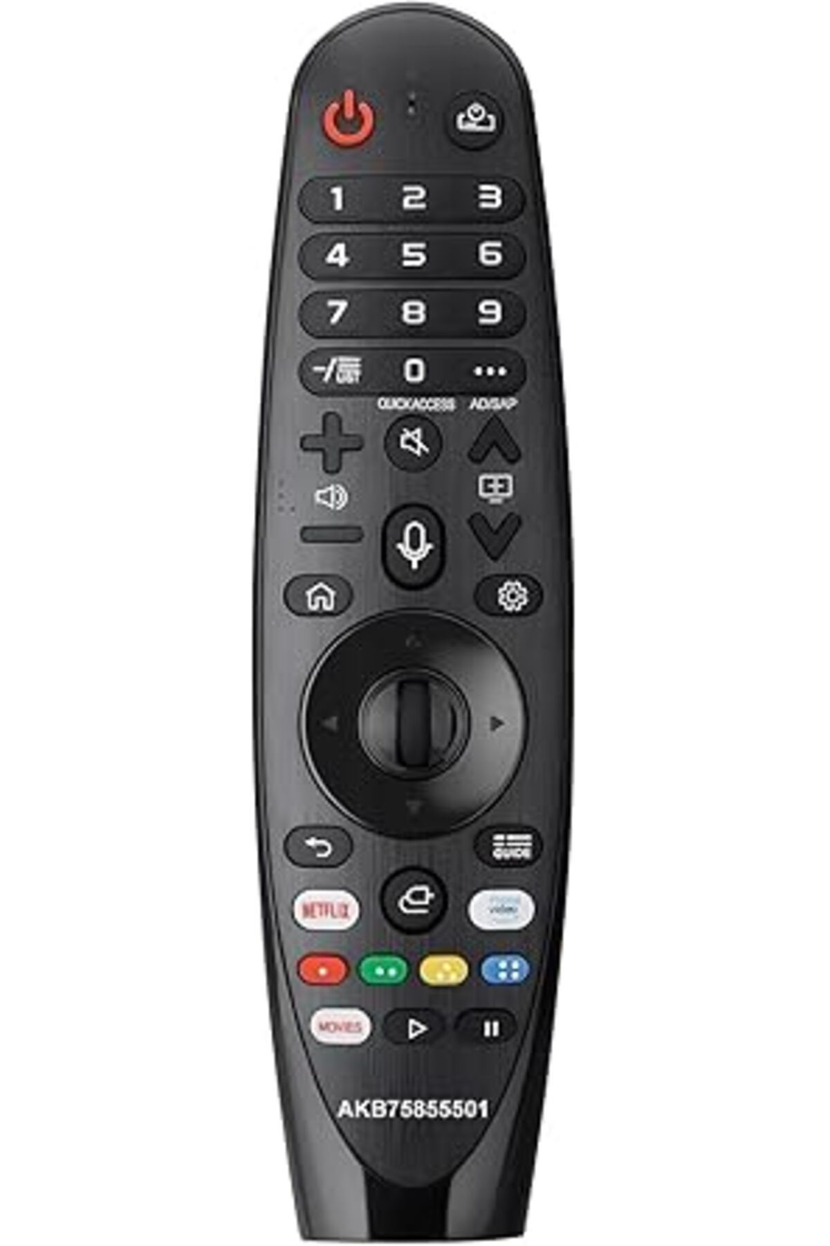 The Bros-جهاز تحكم عن بعد Voice Magic للتلفزيون الذكي LG AN-MR20GA / AN-MR19BA - مزود بخاصية الصوت والمؤشر 1
