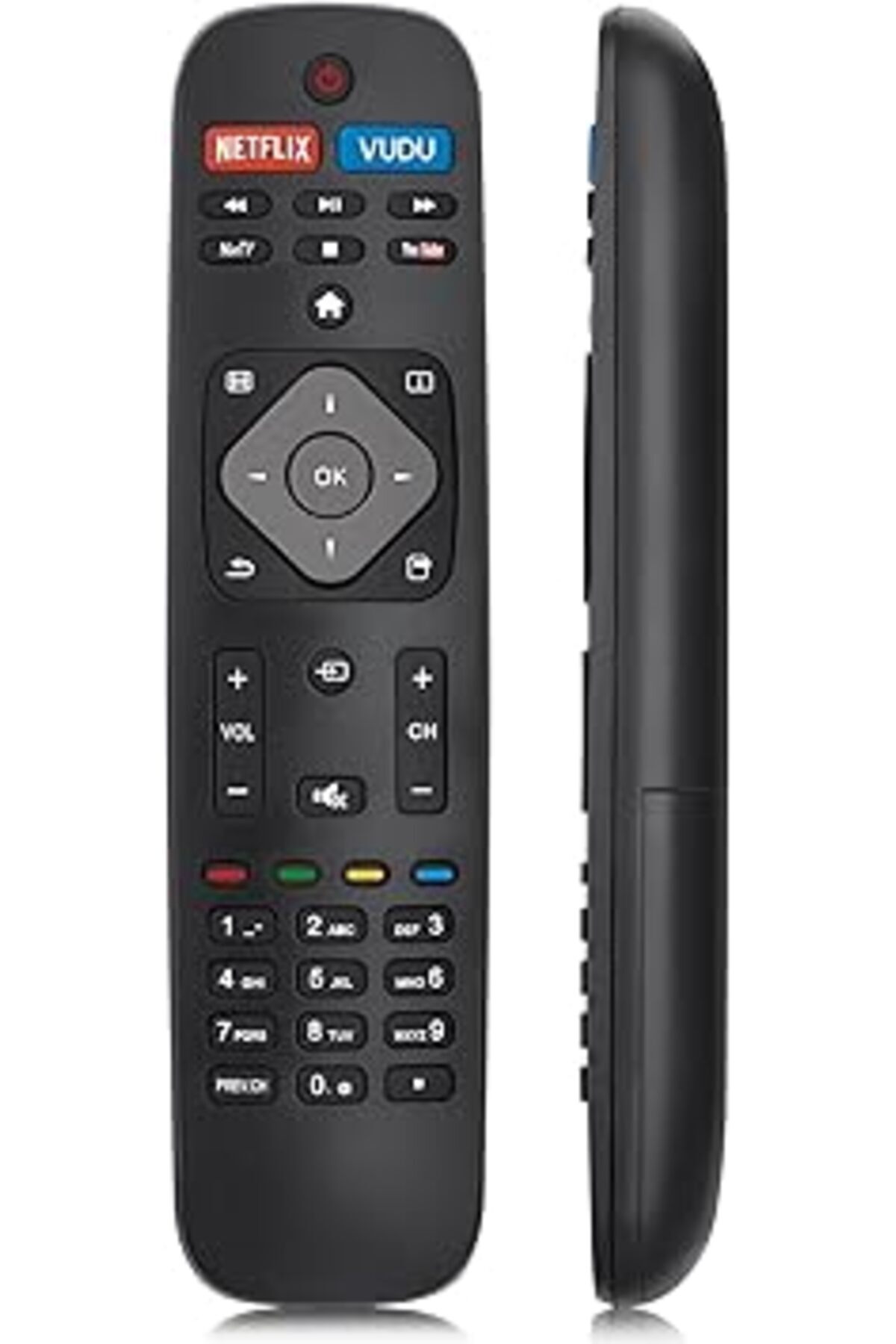 The Bros-Replacement Remote for Philips Smart TVs – Compatible with All LCD LED 2K 4K UHD Models 1