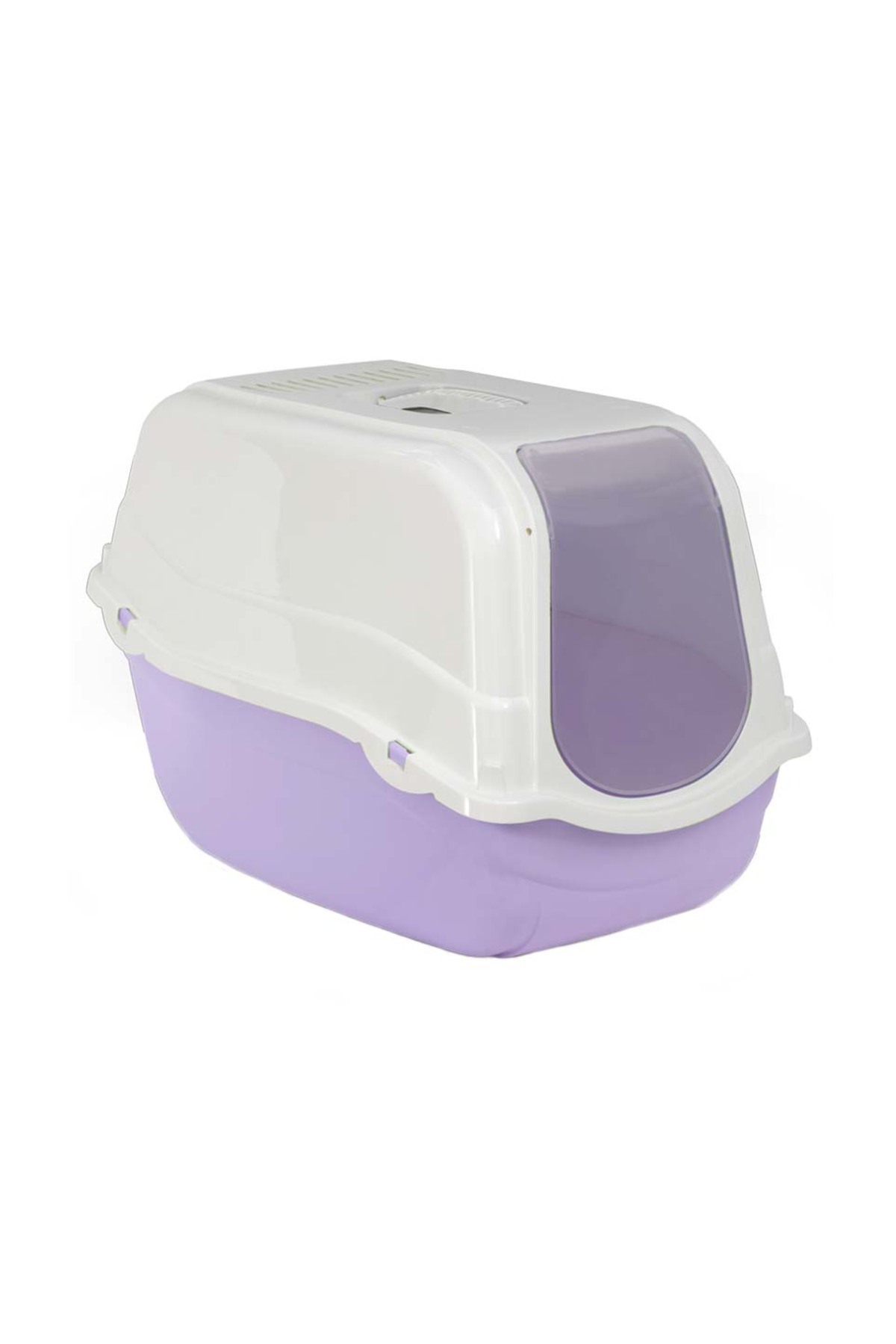 MPB Litiera acoperita pentru pisici Romeo, 57x39x41h cm, Lila