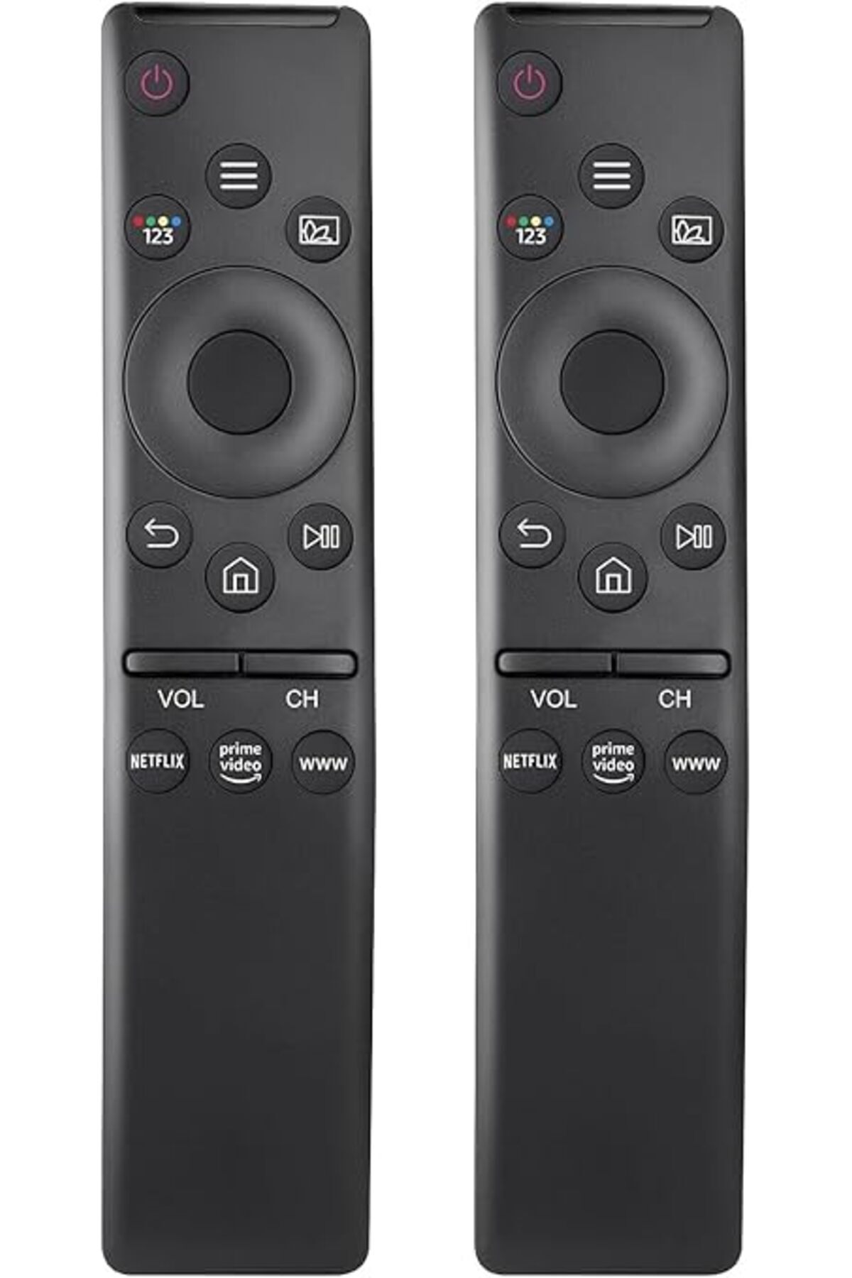 The Bros-2-Pack Universal Remote for Samsung Smart TV – 4K UHD QLED Curved with App Buttons 1