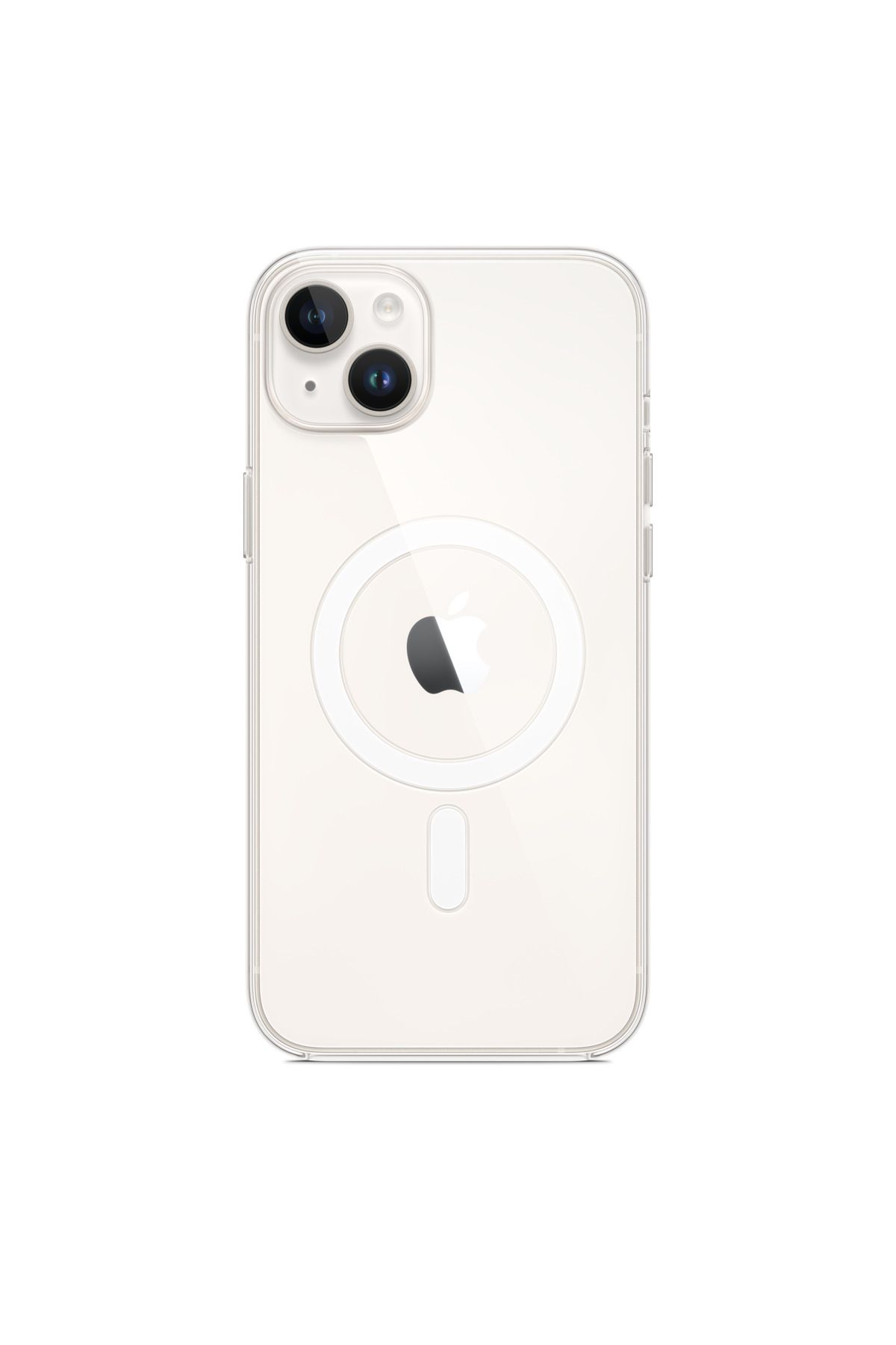 Apple-جراب شفاف لجهاز iPhone 14 Plus مع MagSafe 1