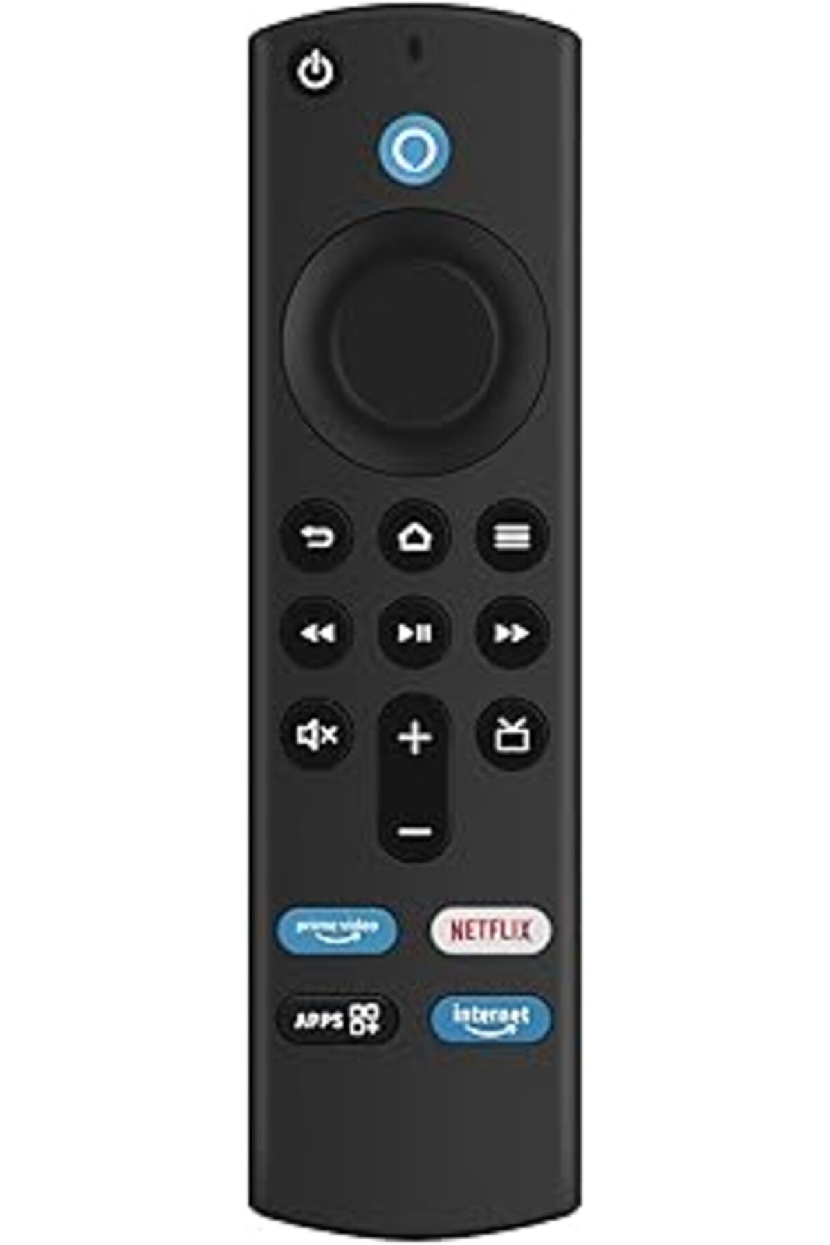 The Bros-Replacement Remote for Amazon Voice Controller with Apps: Prime Video, Netflix, Internet, L5B83G 1