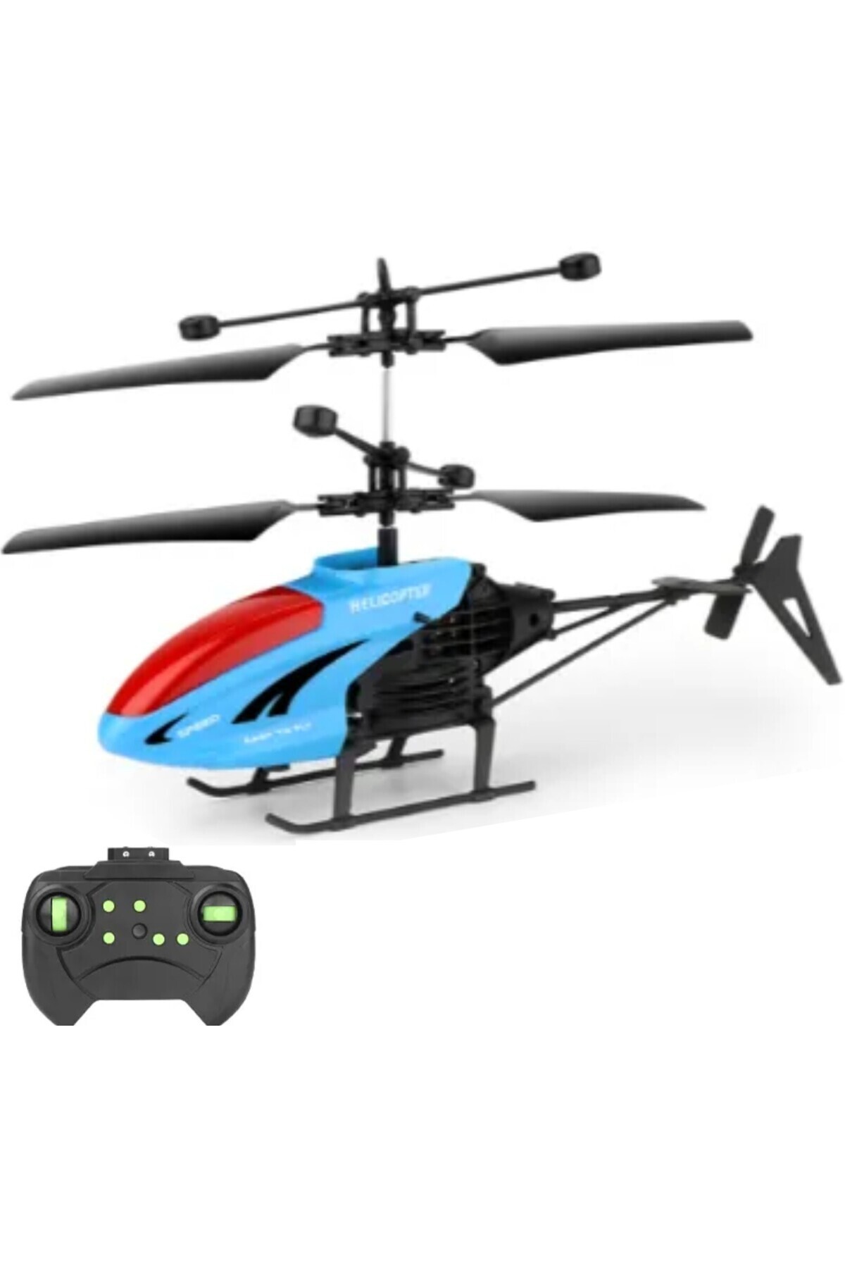 Toybox-Remote Control Flying Helicopter with Unbreakable Blades Infrared Sensors 3