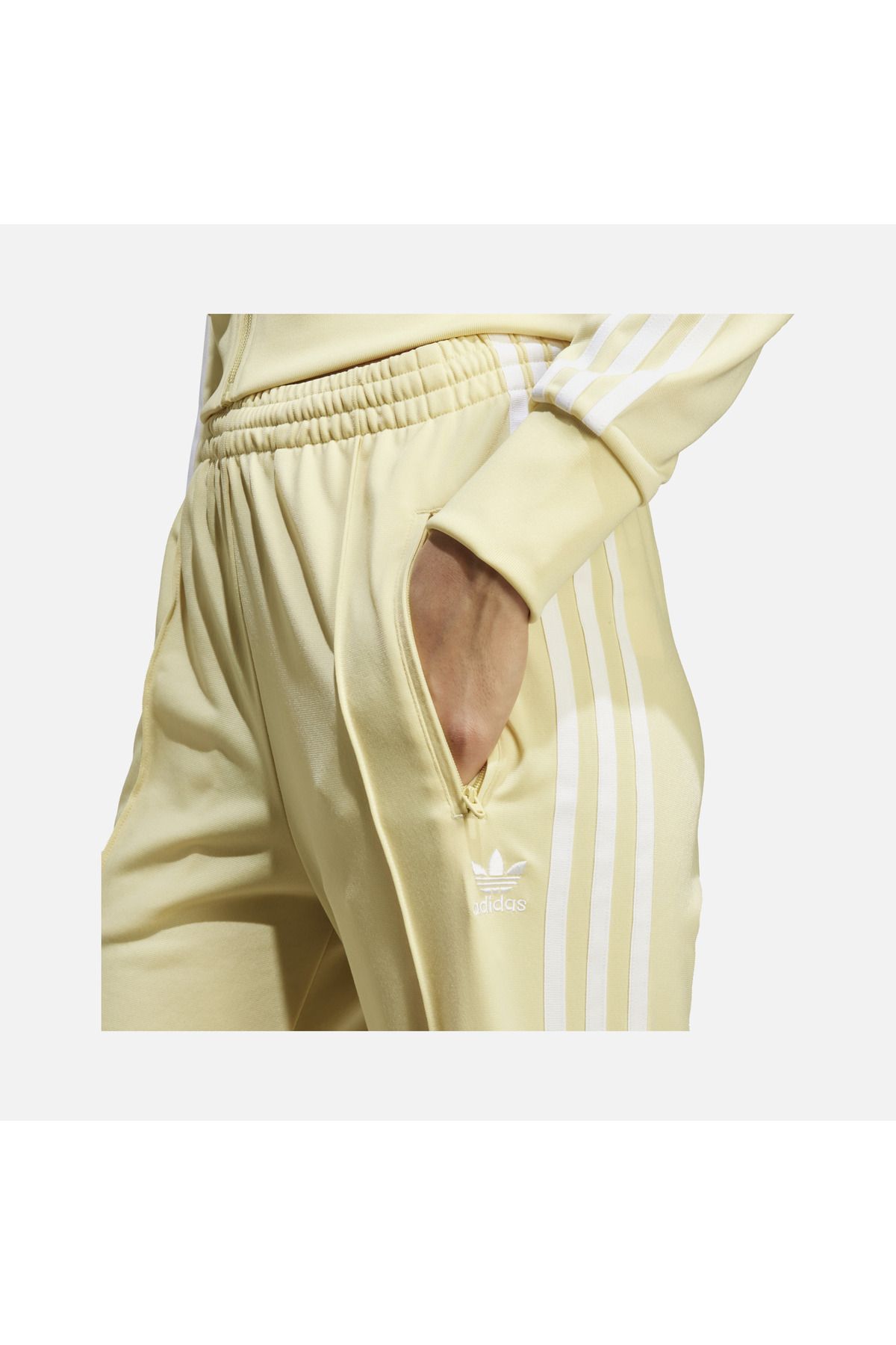 adidas-Γυναικείο κίτρινο φούτερ Firebird Tp Jc8288 6