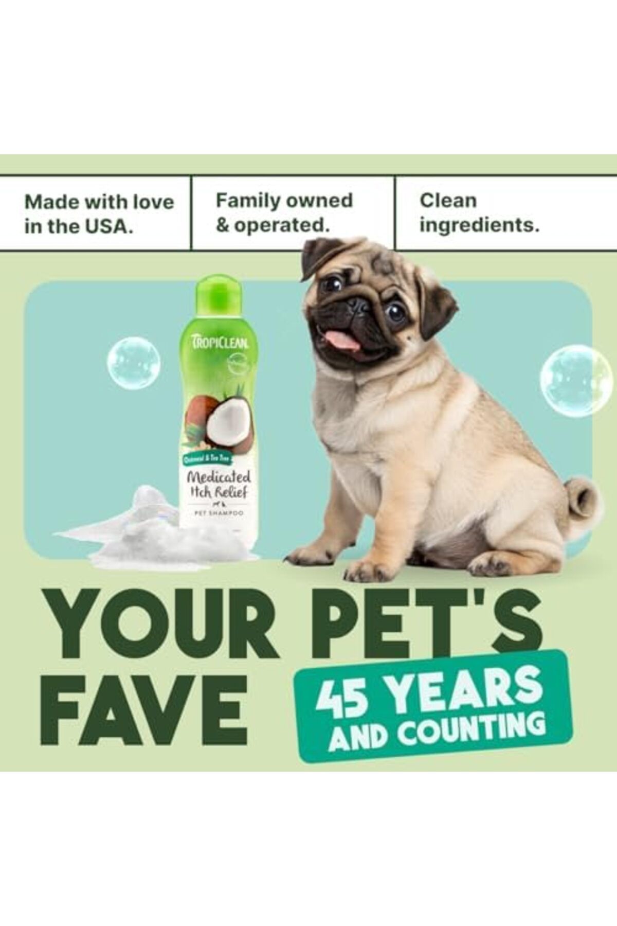 Tropiclean-Oatmeal and Tea Tree Pet Shampoo, 20oz 8