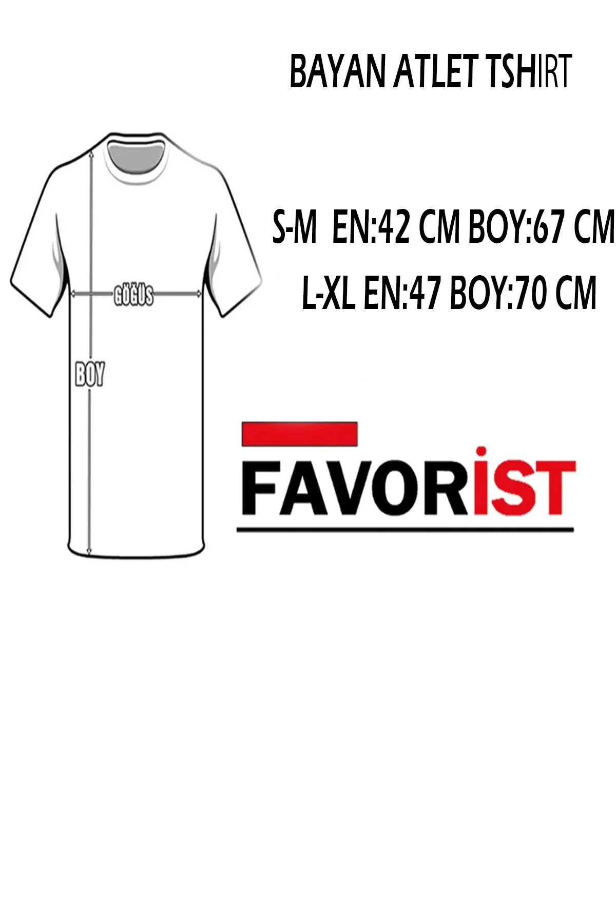 FAVORİST MİX Yüzücü Kadın Atlet Tshirt görsel 3