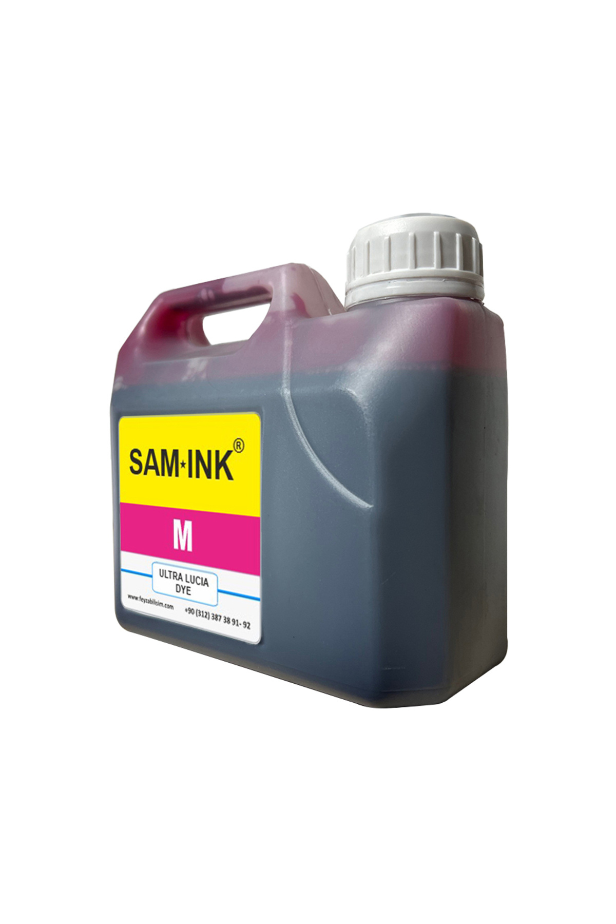 Canon Feyink® Samink Pro Serisi Plotter DYE Kartuş Dolum Mürekkebi PFI-1300 PFI-1700Magenta1000ml