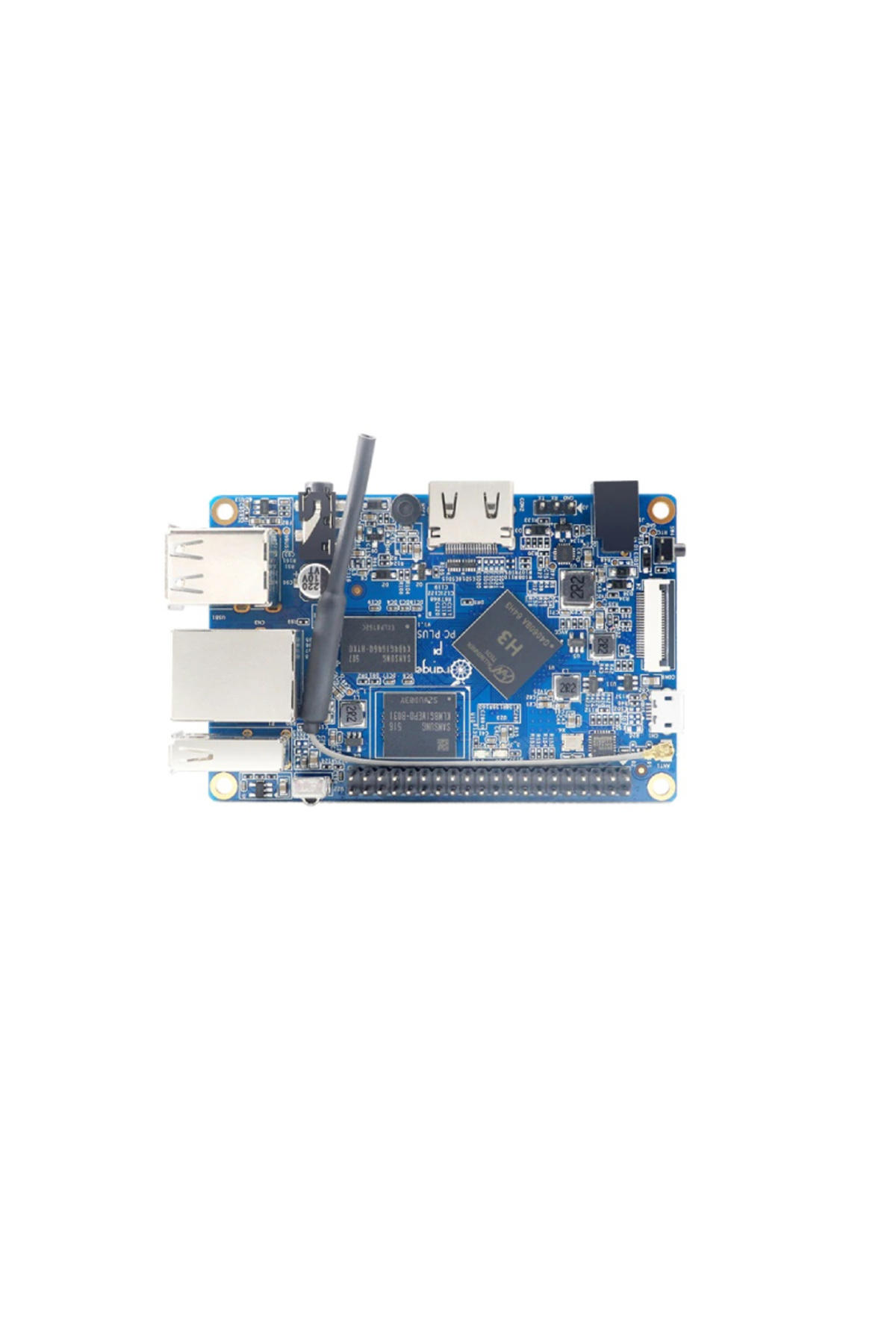 OEM-Orange Pi PC Plus, 1GB with 8GB EMMC Flash – Raspberry Pi Alternative 1