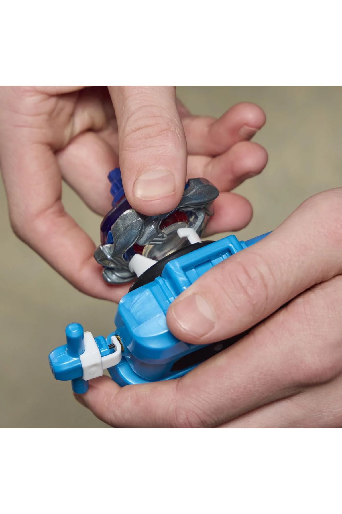 BEYBLADE-X LET IT RIP COBALT DRAGOON 2-60C LAUNCHER AND WHEEL SET 6
