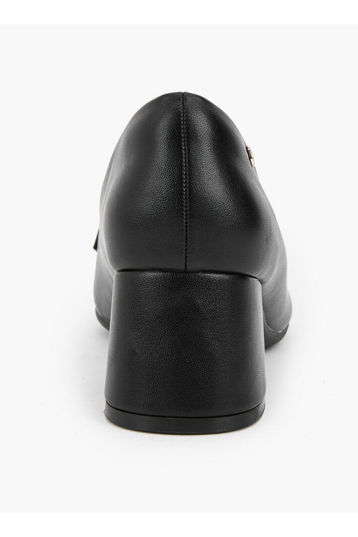 Flora Bella by Shoexpress-Solid Slip-On Shoes with Block Heel 3