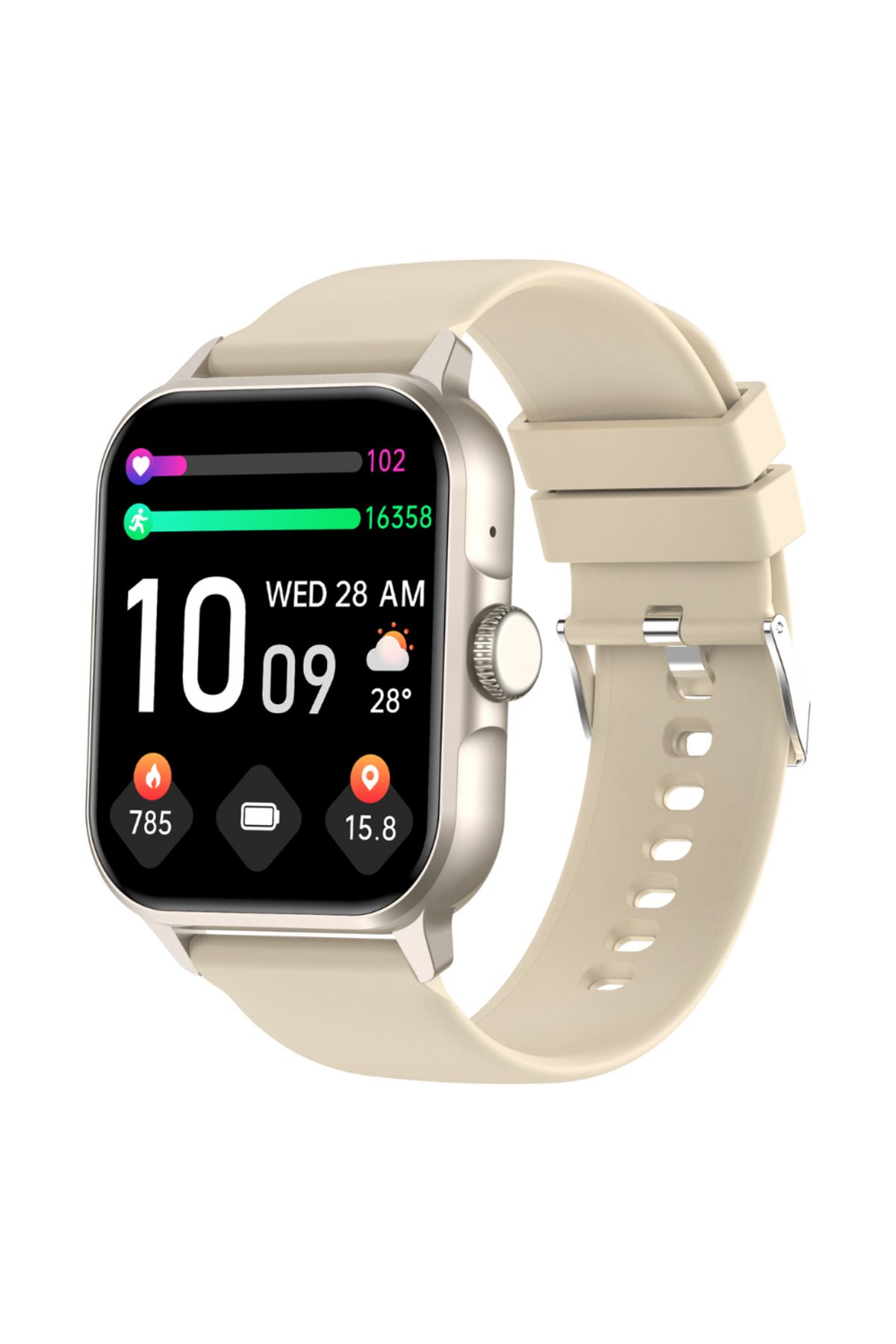 OEM-COOSTAR® CR070 Unisex Smartwatch with HD Display, Health Monitoring & Bluetooth 5.3 Calls 2