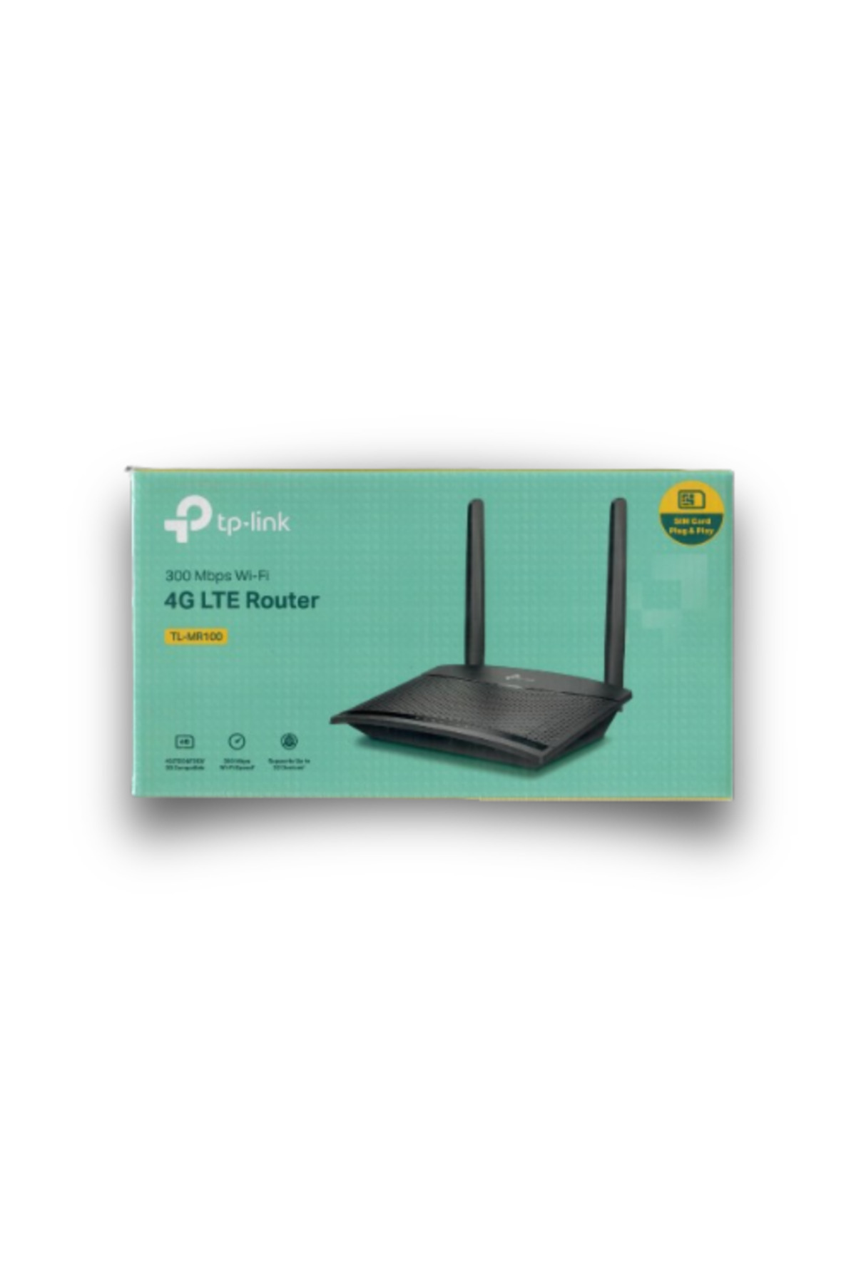 TP-LINK-TP-Link TL-MR100 4G LTE Router – Fast and stable connection for up to 32 devices 4