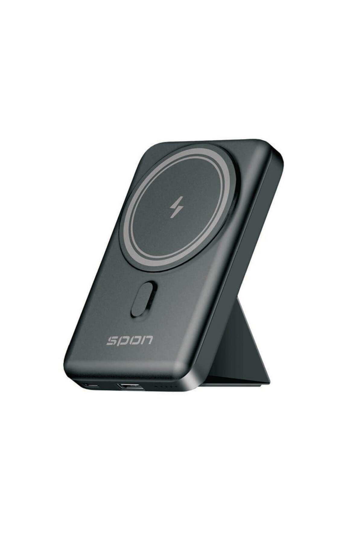 Spon-Mag Power Bank and Wireless Charger 10,000 with Multi-Use Stand 5