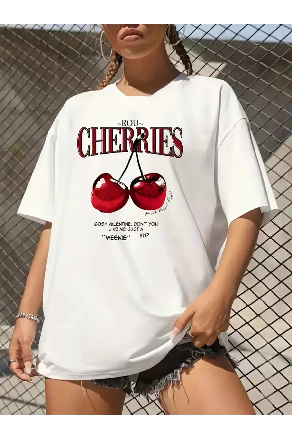 Premium Oversize Cut Short Sleeve Printed T-shirt
