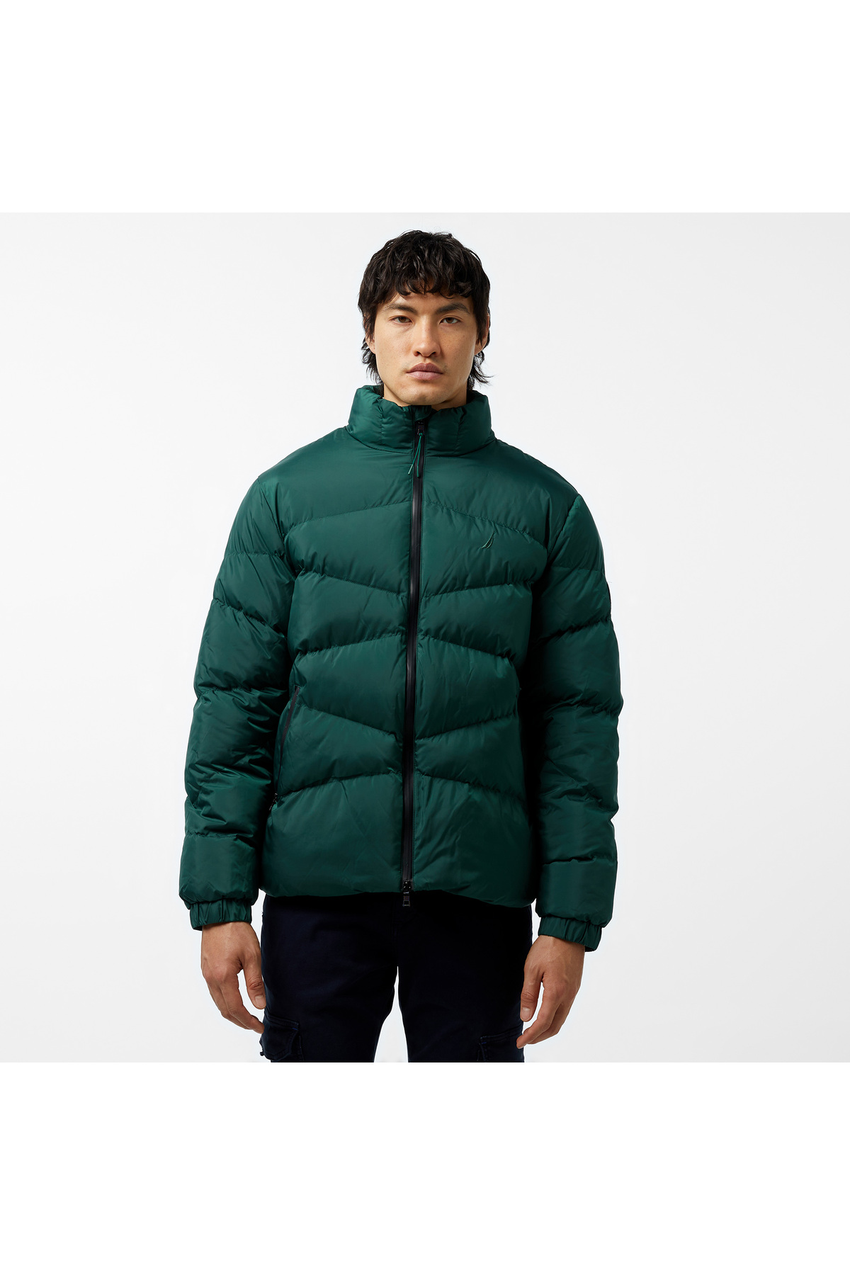 Nautica Erkek Yeşil Mont görsel 5