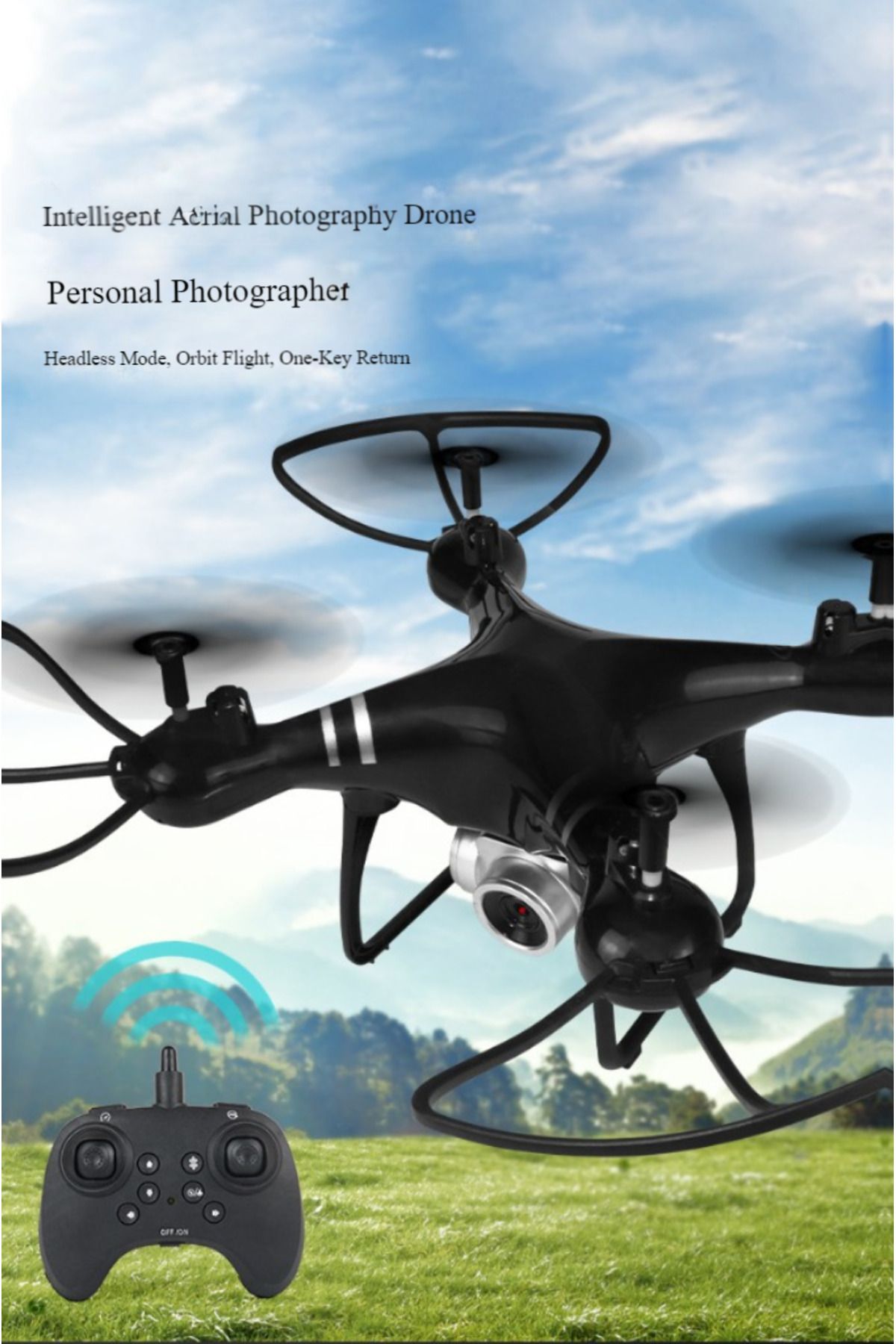 rexa-D13 2.4G R/C Quadrotor Drone with 360° Eversion Feature 3