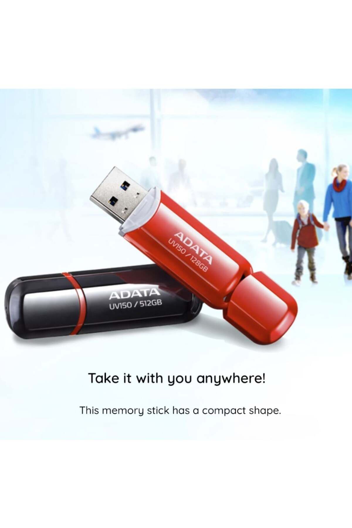 Adata-Stick USB UV240, 64G, USB 2.0, Capac rabatabil, Alb 5
