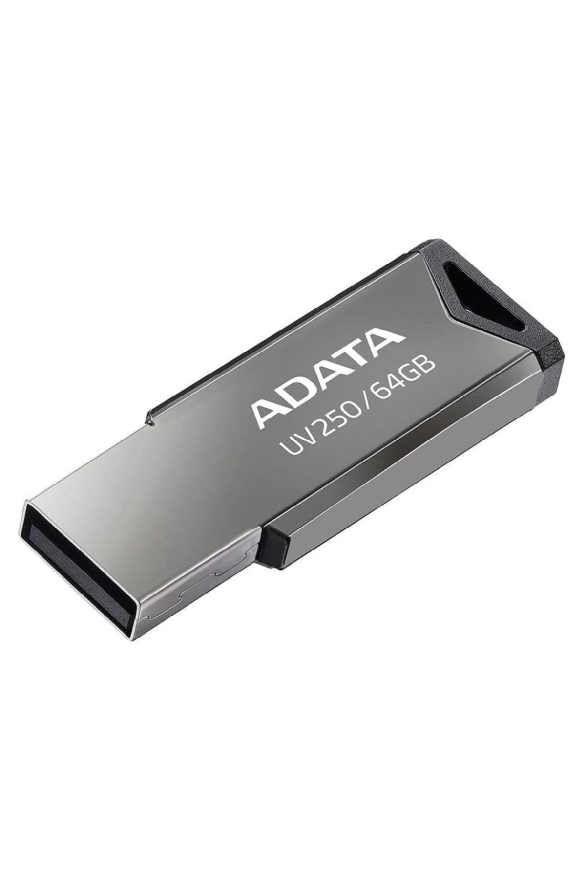 Adata-UV250 USB Stick, 64G, USB 2.0, Metallic Design, Grey 1