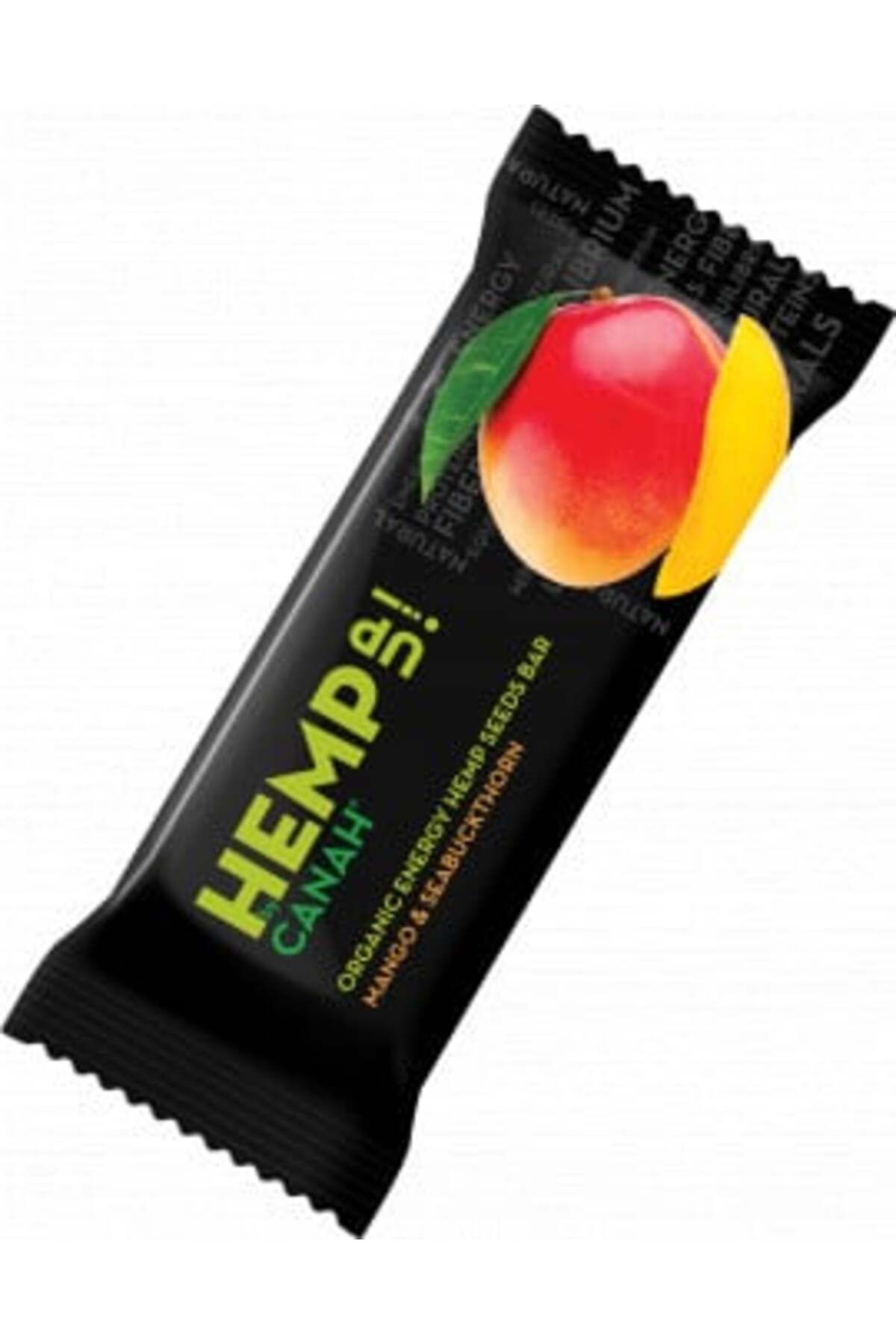 Canah Baton Cu Seminte De Canepa Si Mango Si Catina 48g - One Size