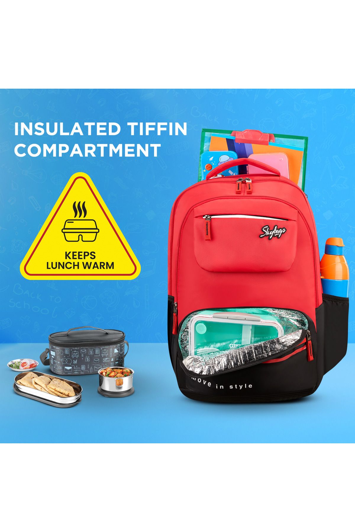 Skybags-BUSSIN 02 SCL BP (H) RED 5