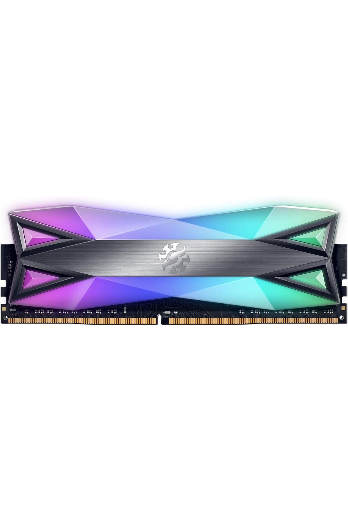 XPG-Desktop Computer Memory DDR4 D60G 16GB 2x8 with RGB Lighting 3600MHz PC4-28800 CL18-22-22 1