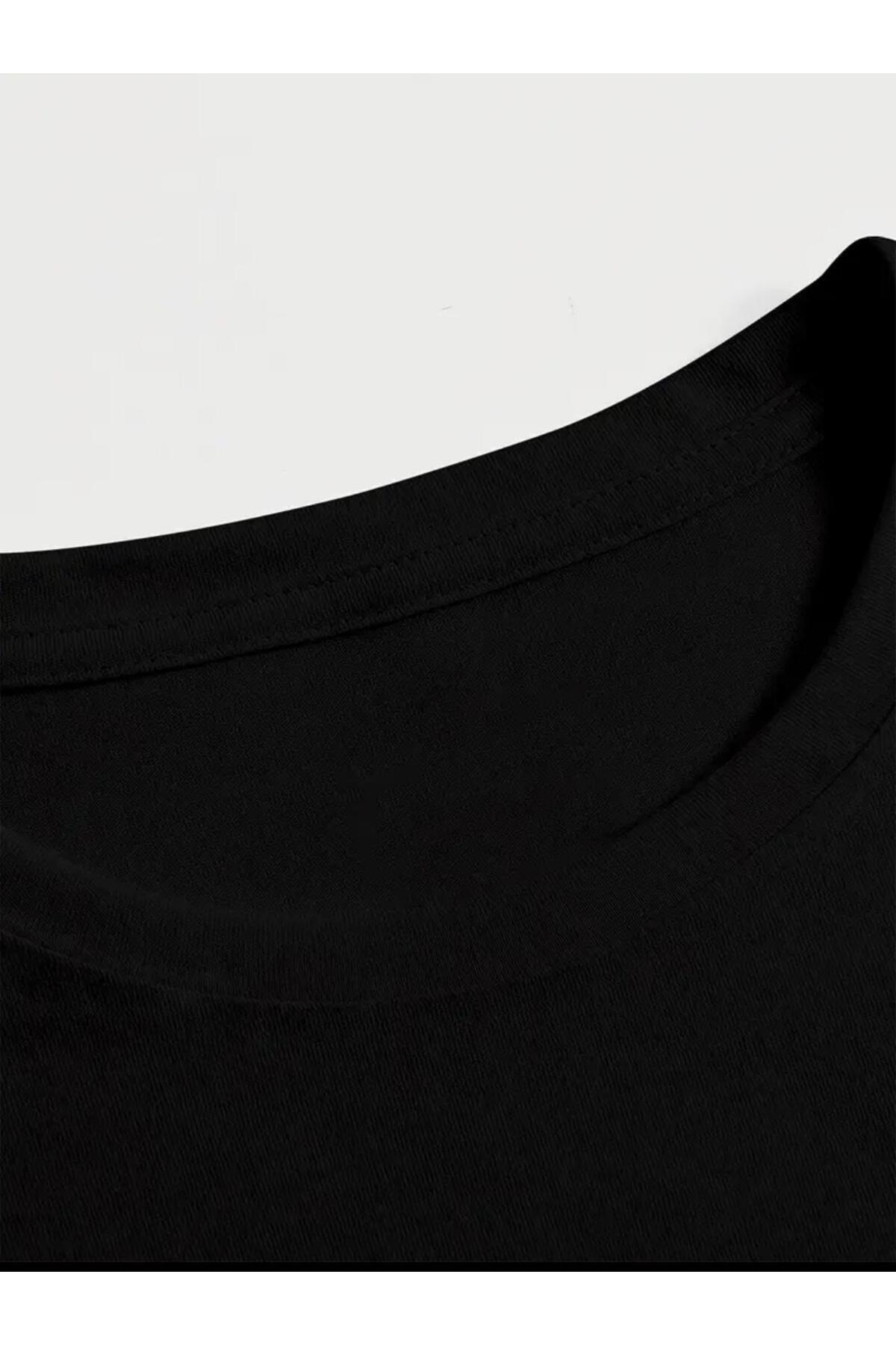 herkesemoda Βασικό μπλουζάκι με στάμπα λουλουδιών