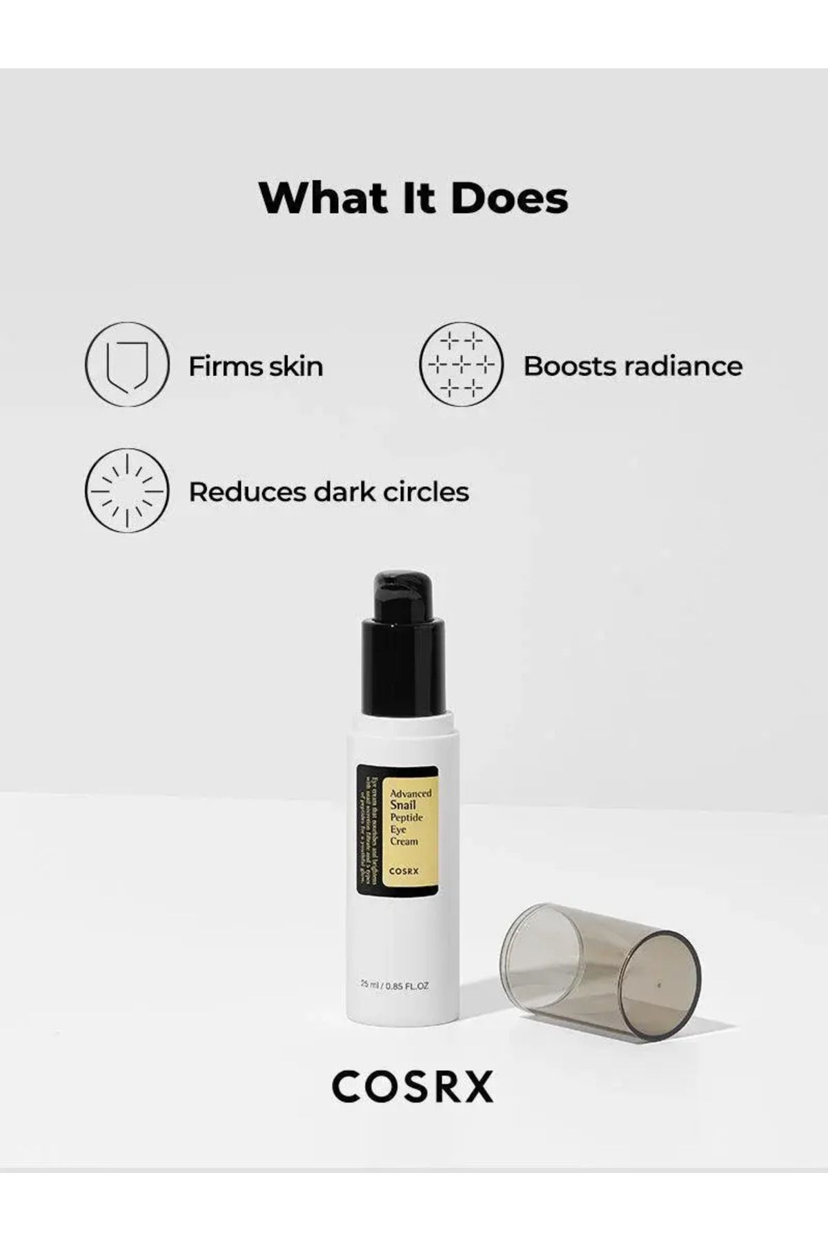 Cosrx-Advanced Snail Peptide Eye Cream 25ml 3