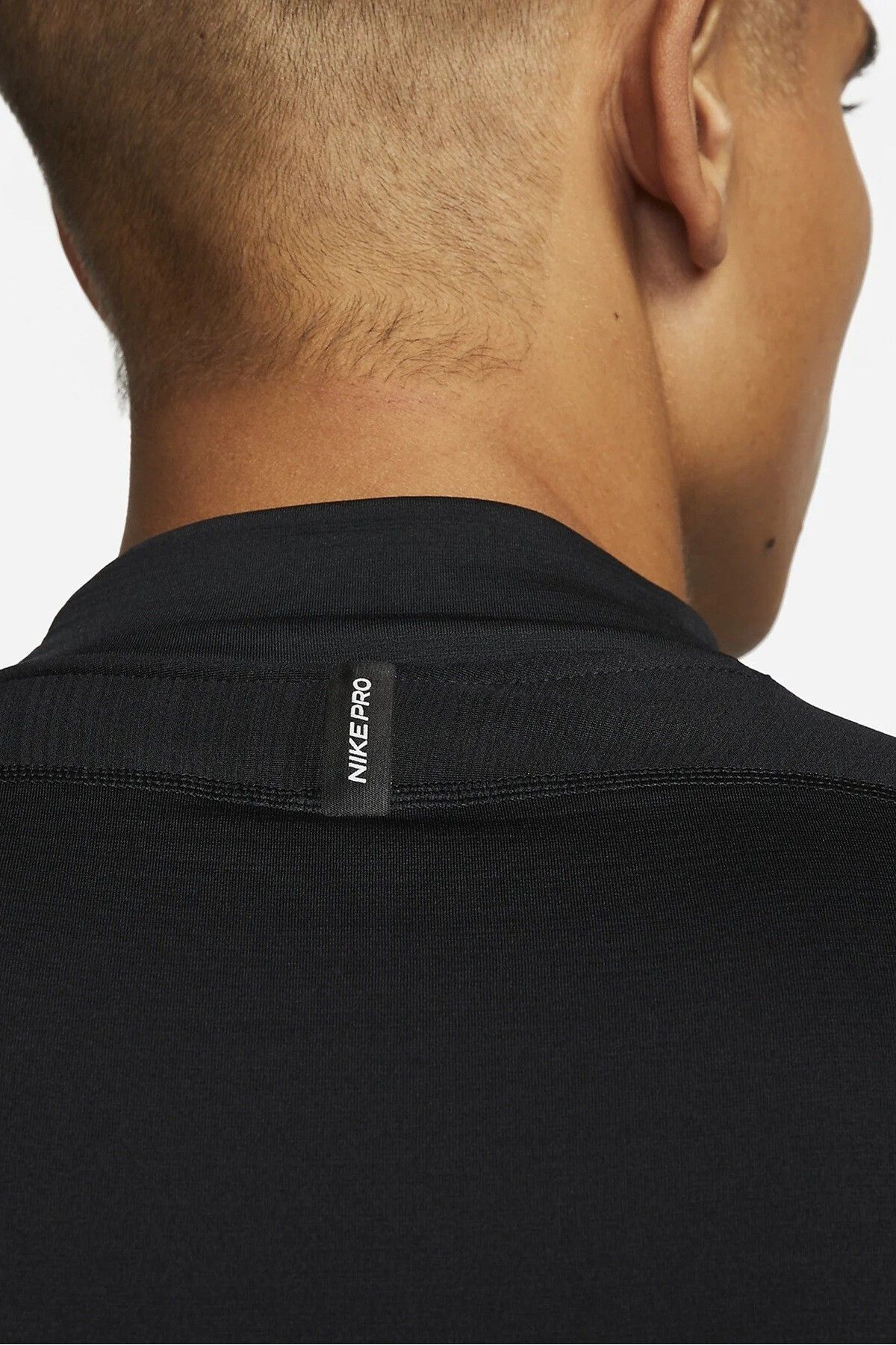 Nike-Dri Fit Performance Warm Mock Slim Fit Φούτερ Ανδρικό φούτερ προπόνησης για τρέξιμο μαύρο 6