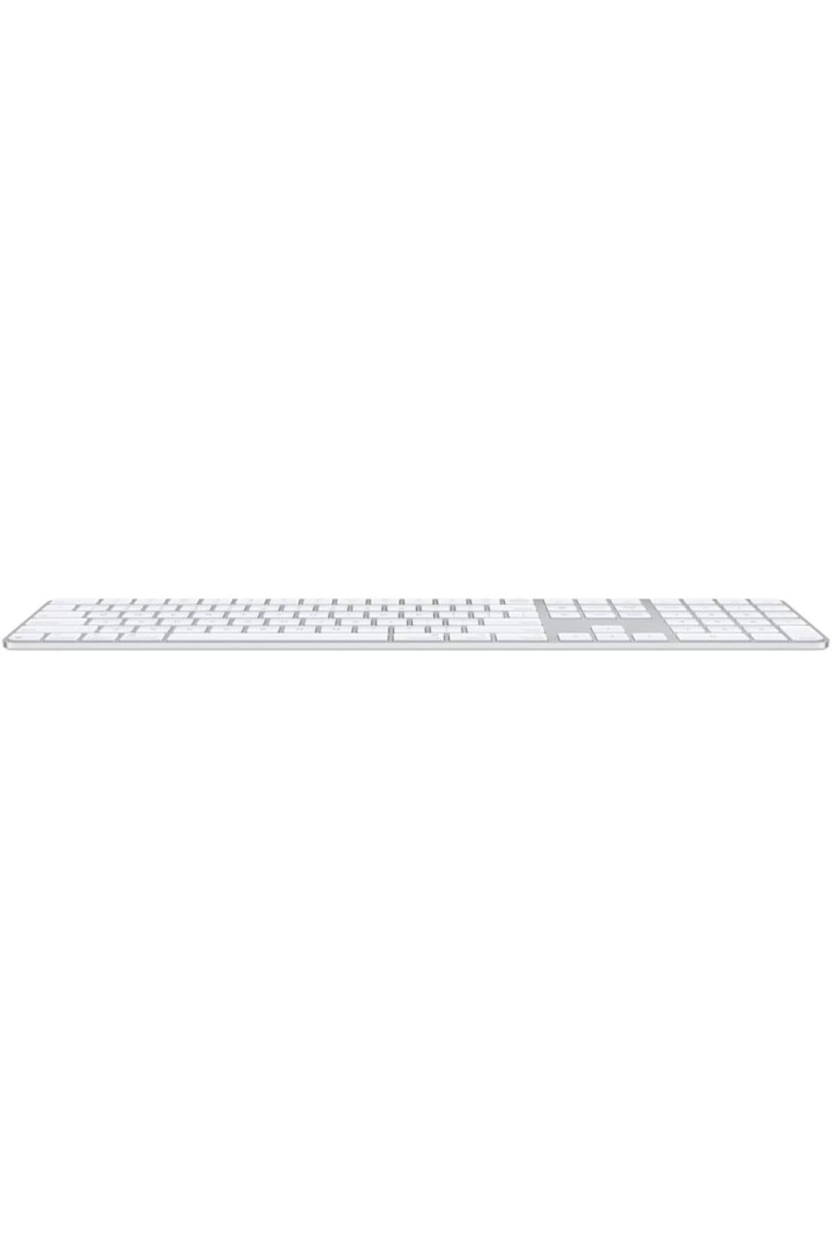 Apple-Magic Keyboard (2024) with Touch ID and Numeric Keypad, RO KB, White 3
