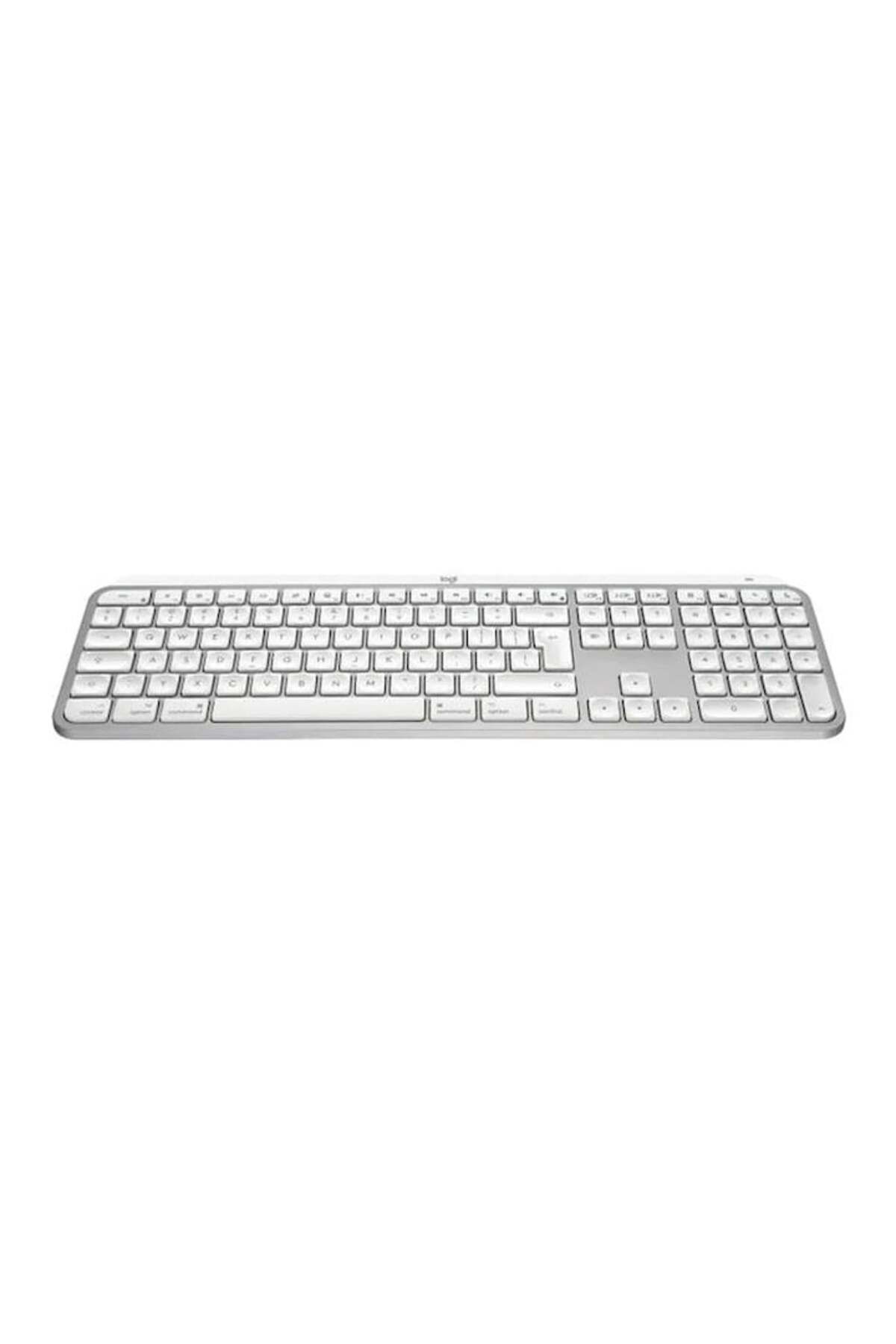logitech-Wireless Keyboard MX Keys S for Mac, Bluetooth, Multidevice, US INTL Layout, Pale Grey 3