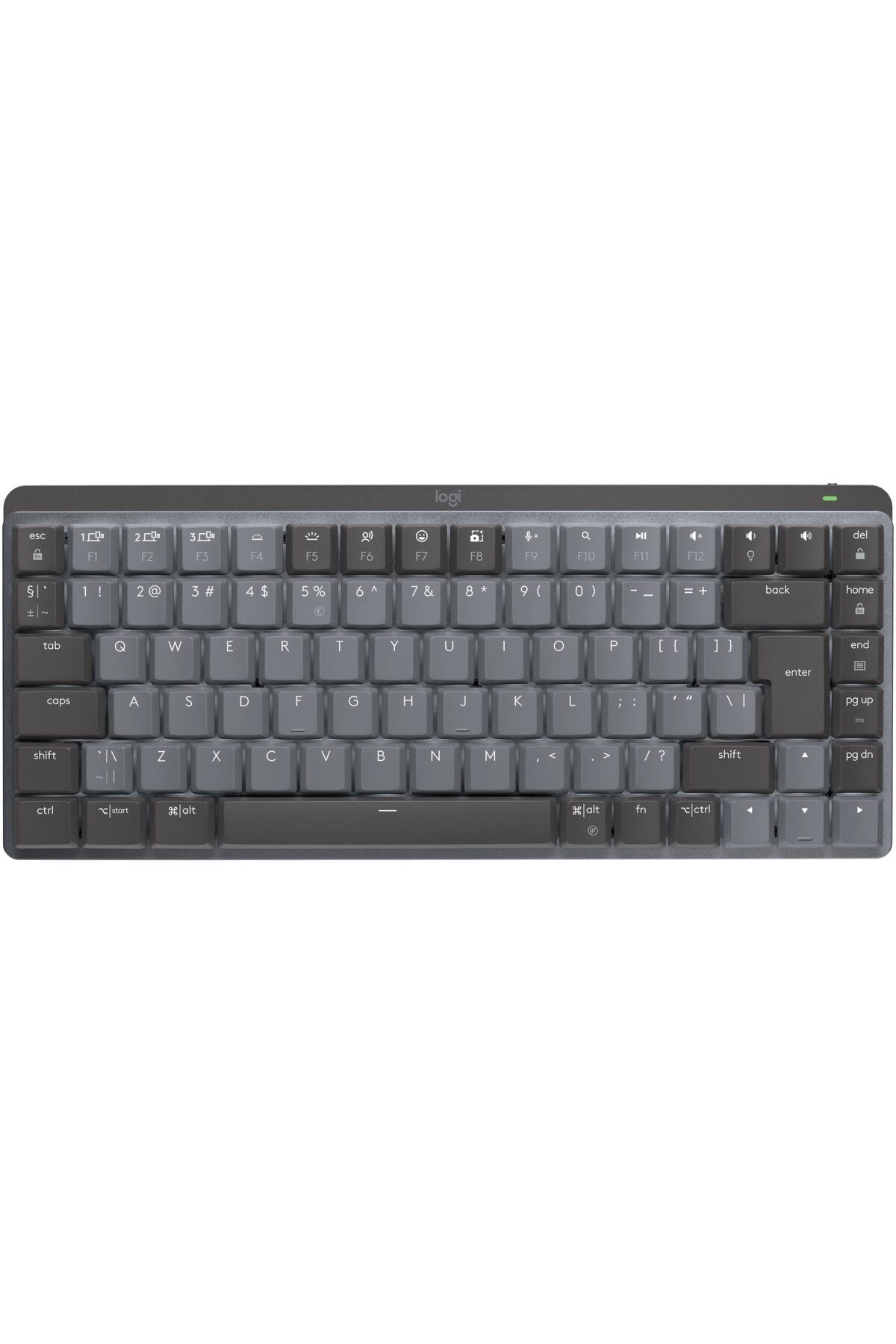 logitech-Wireless Keyboard MX Mechanical Performance Mini, Illuminated, Silent, USB, BT, US INT, Bla 4
