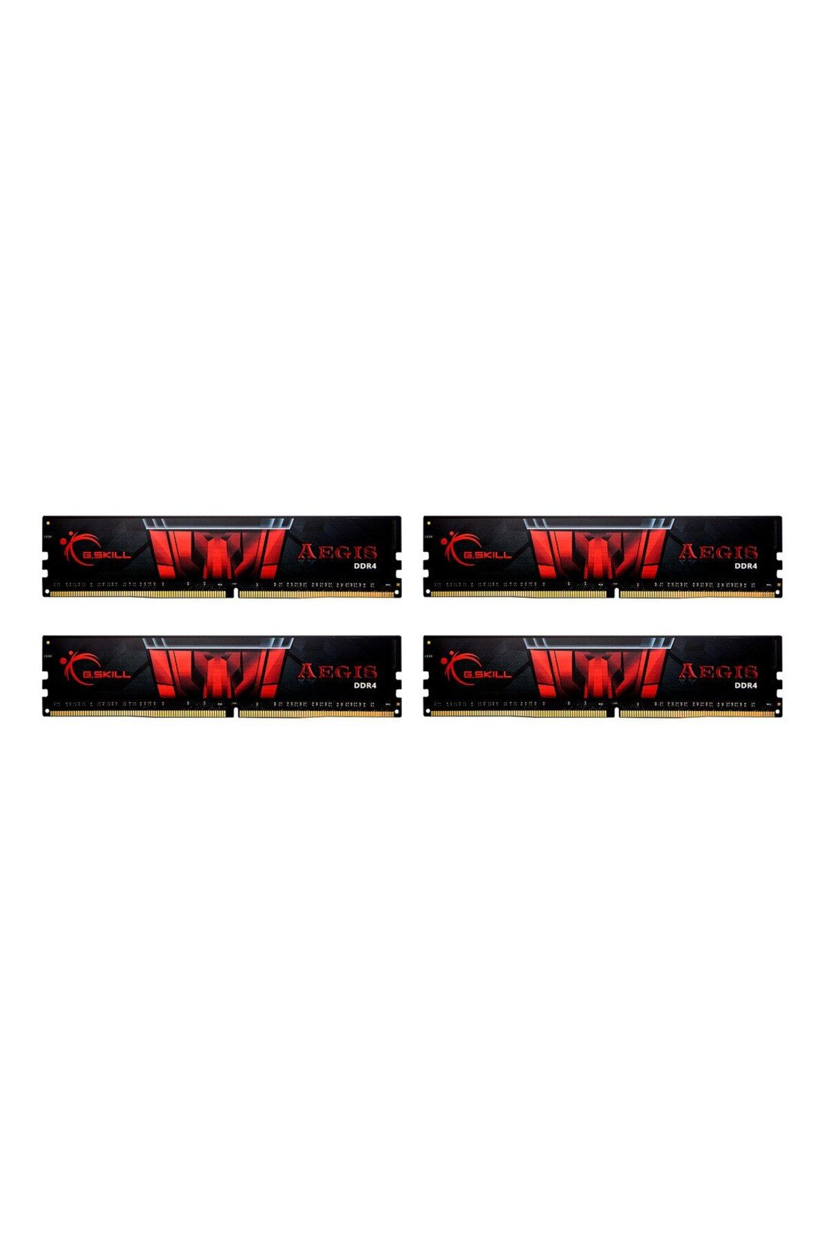 G Skill-Memorie GSKill Aegis 64GB (4x16GB) DDR4 3200MHz CL16 Kit cu patru canale 4