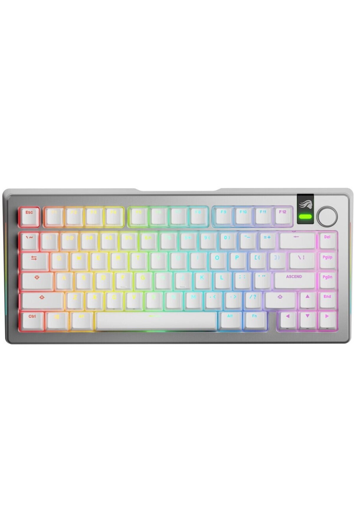 Glorious-Mechanical Keyboard GMMK 3 PRO 75% Prebuilt, Wireless, Fox Switches, US layout, 81 4