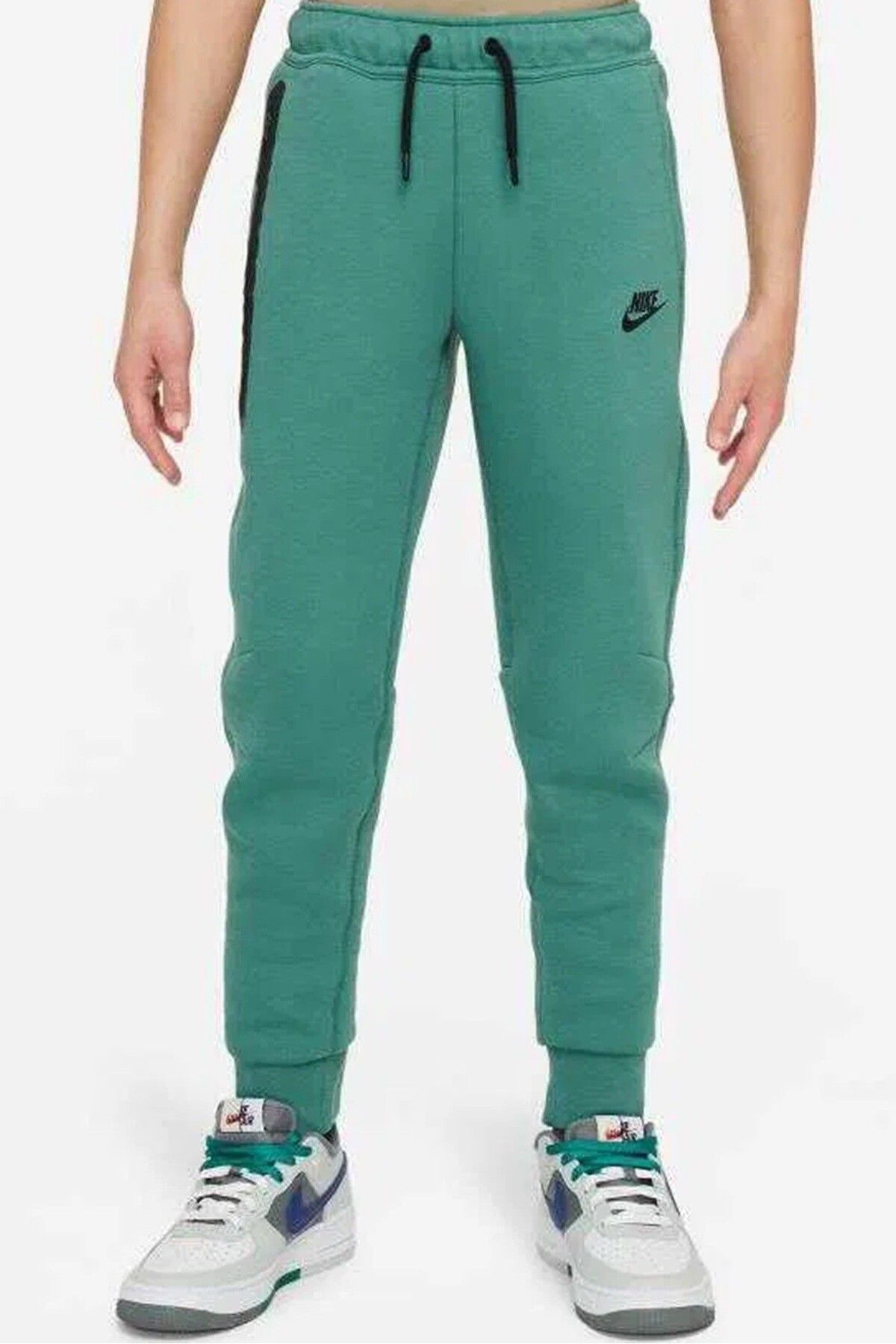 Nike-Costum de trening Tech Fleece Albastru pentru copii unisex Set Eșarfă Verde 3