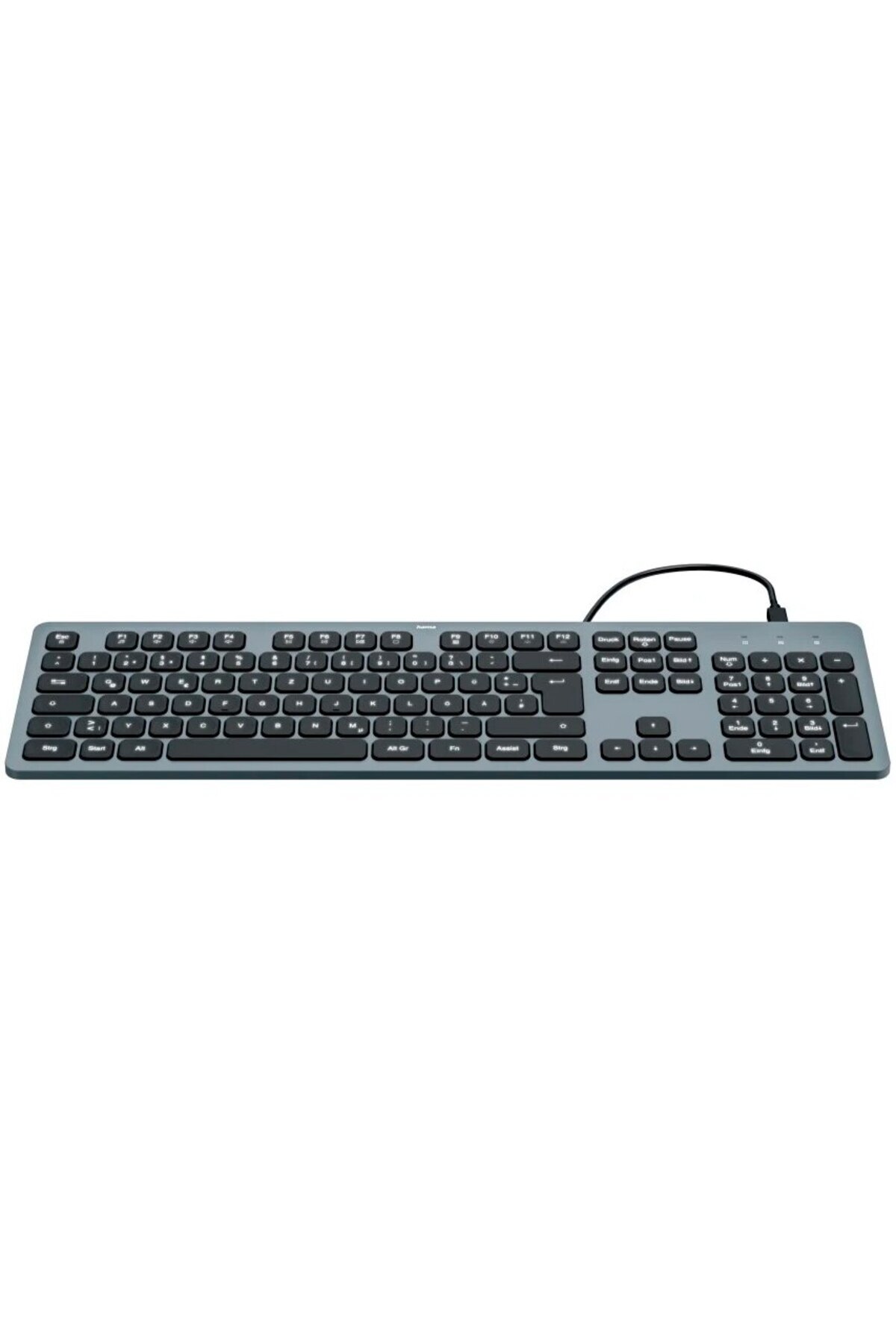 Hama-USB Keyboard CK-400, illuminated, QWERTY US, black 4