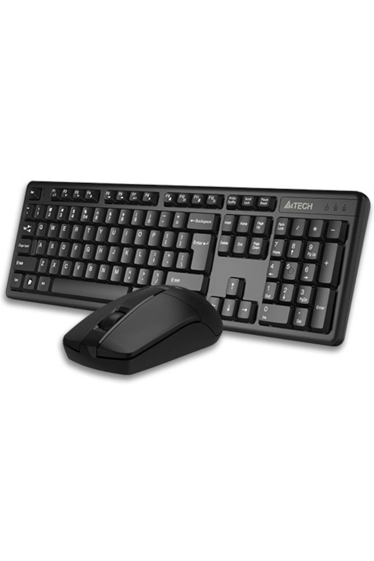 A4 Tech-Kit tastatură și mouse A4Tech 3330N, wireless, negru 3