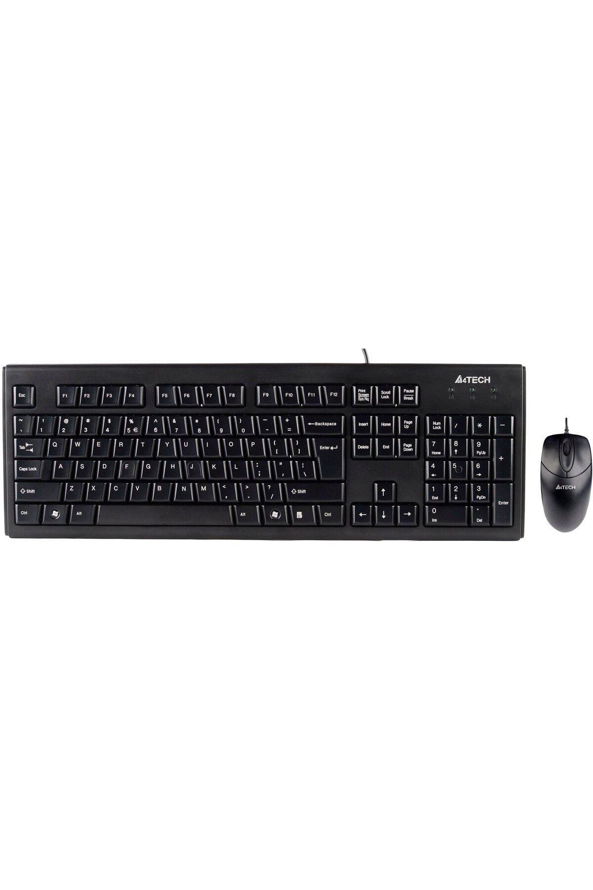 A4 Tech-Kit Tastatură + Mouse A4Tech KRS-8372, USB, Negru 3