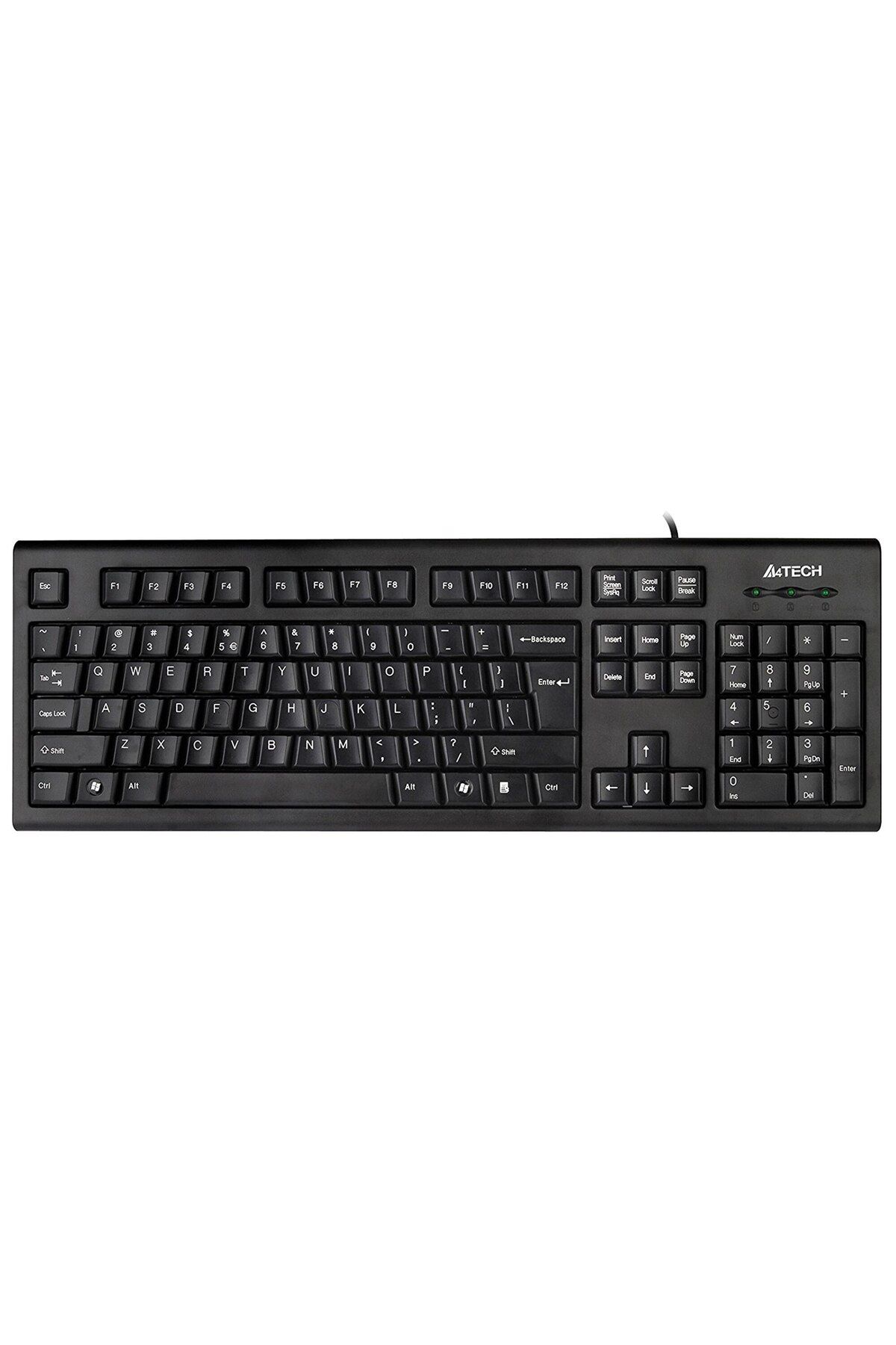 A4 Tech-Tastatură A4Tech KRS-85-USB, USB, Negru 3