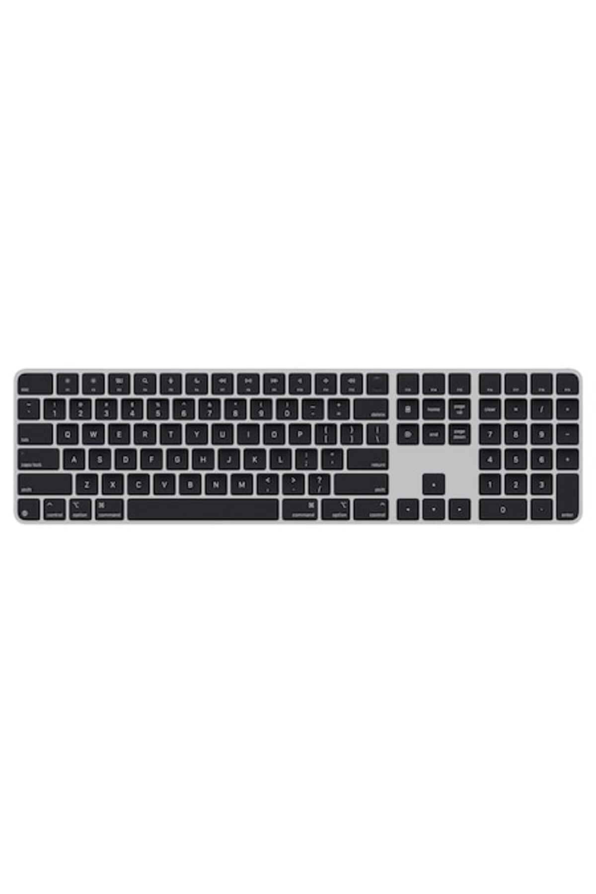 Apple-Magic Keyboard, Touch ID, Numeric Keypad - US English - Black Keys 1