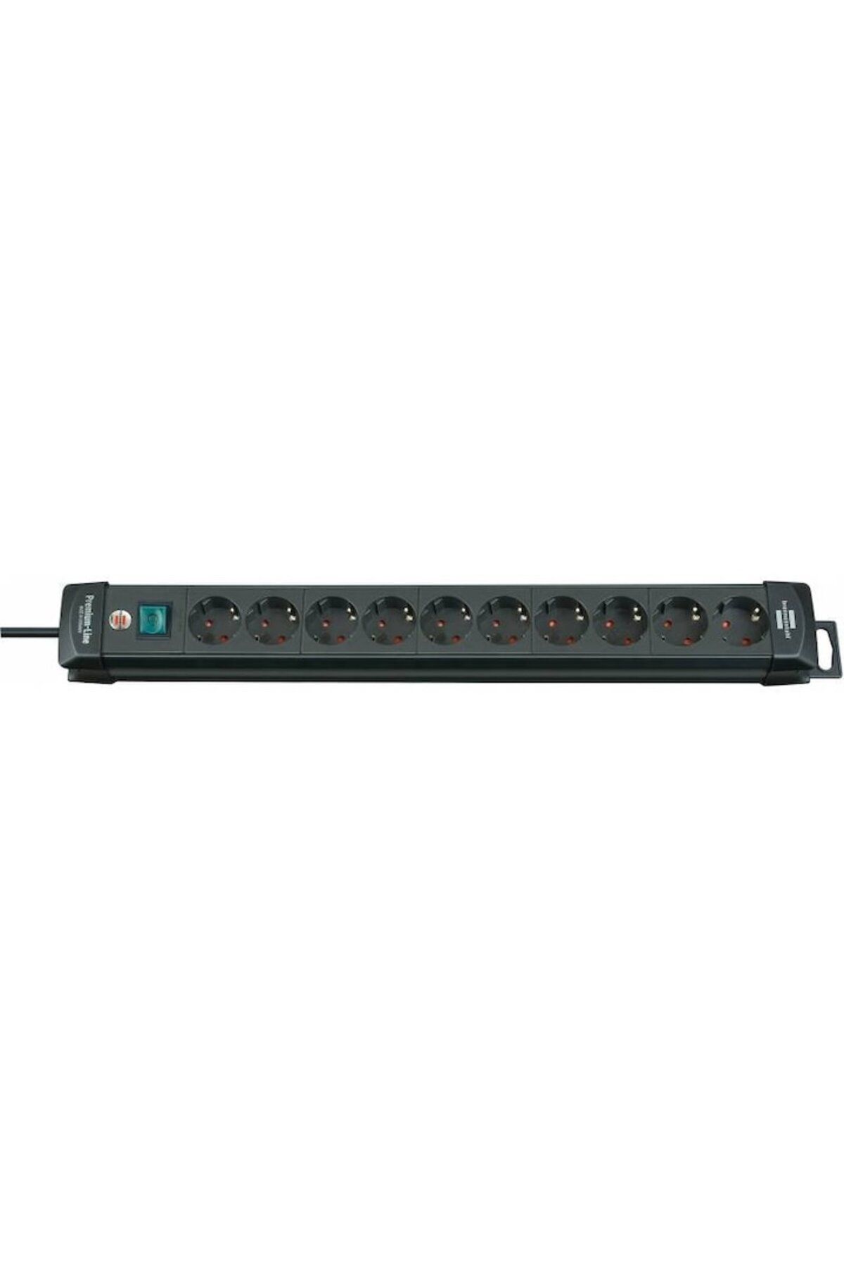 Brennenstuhl-Prelungitor Premium cu prize multiple, 10 prize, H05VV-F3G1.5, 3m 2