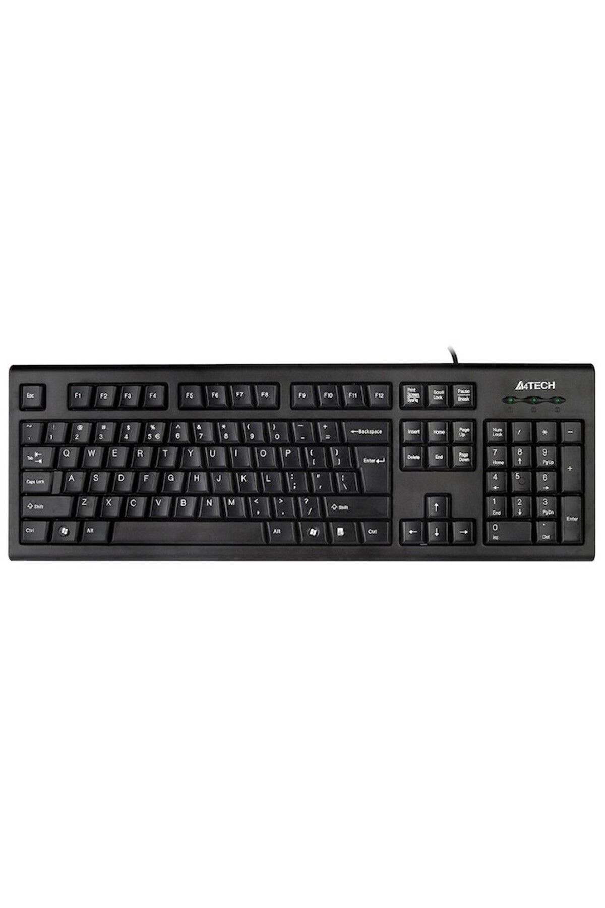 A4 Tech-Tastatură A4Tech KRS-85-USB, USB, Negru 2
