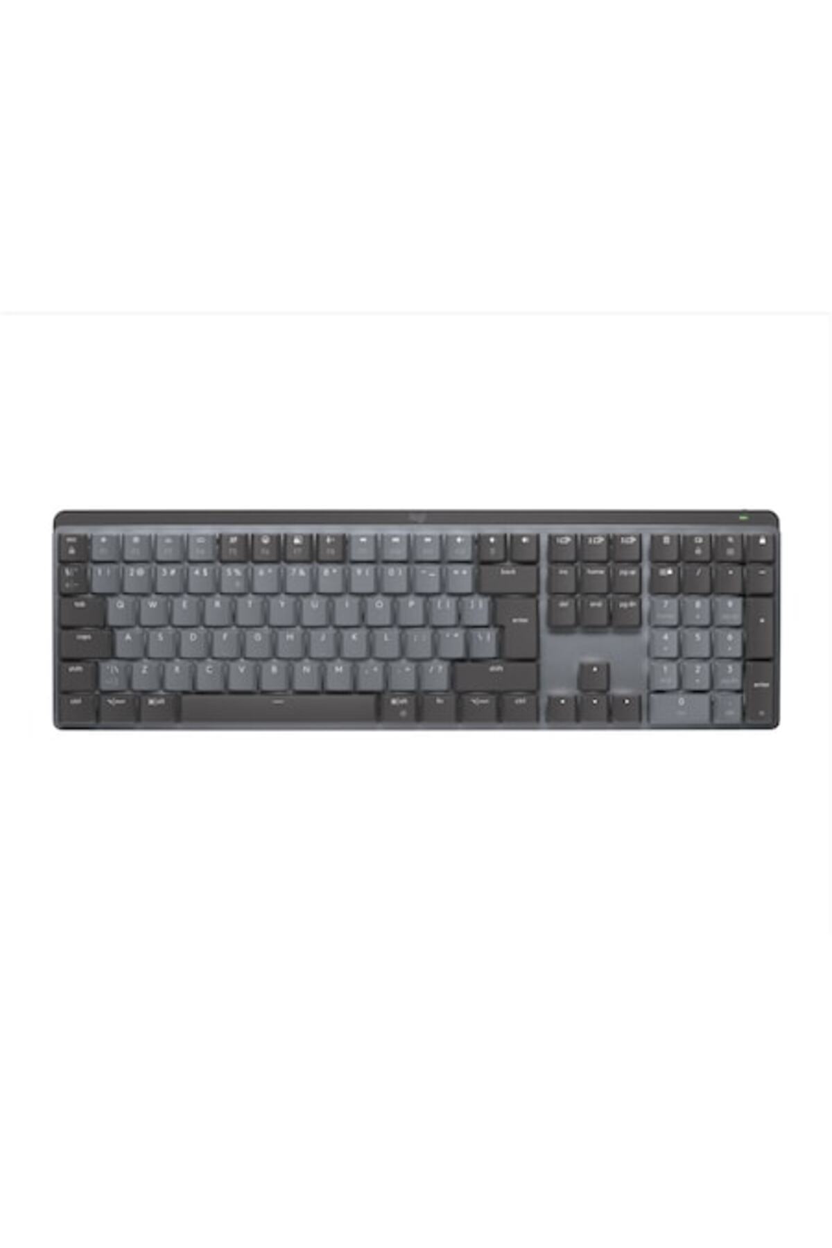 logitech-Wireless MX Mechanical Performance Keyboard, Illuminated, Silent, USB, BT, US INT, Black 1