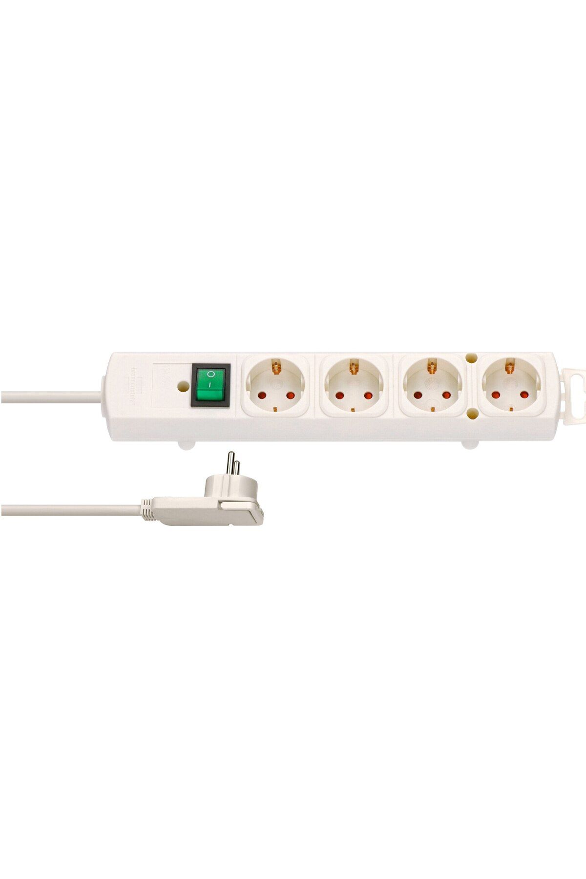 Brennenstuhl-Prelungitor Comfort-Line Plus, ștecher plat, întrerupător iluminat, 4 prize, IP20, H05VV-F 4