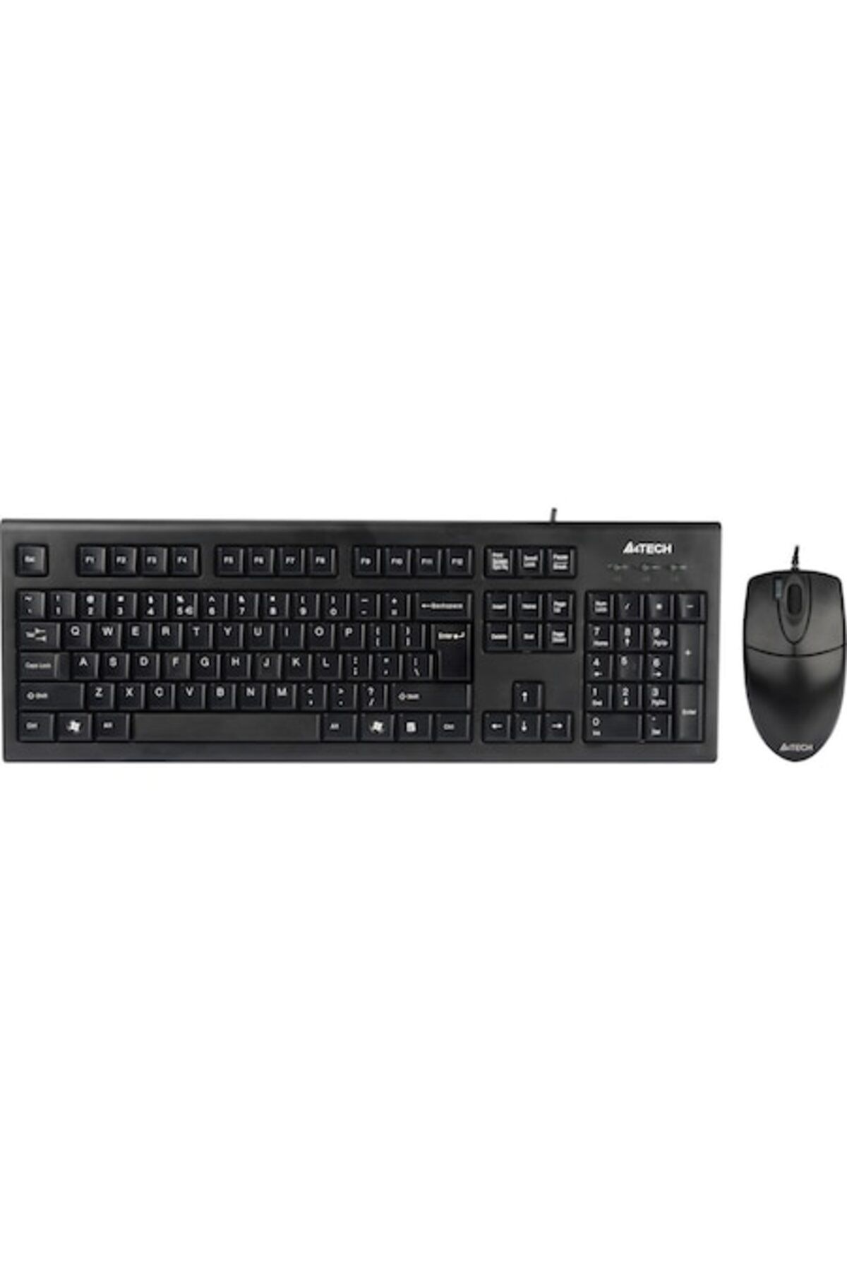 A4 Tech-Kit Tastatură A4tech KR-8520D KR-85 + Mouse Optic OP-620D, Negru 1