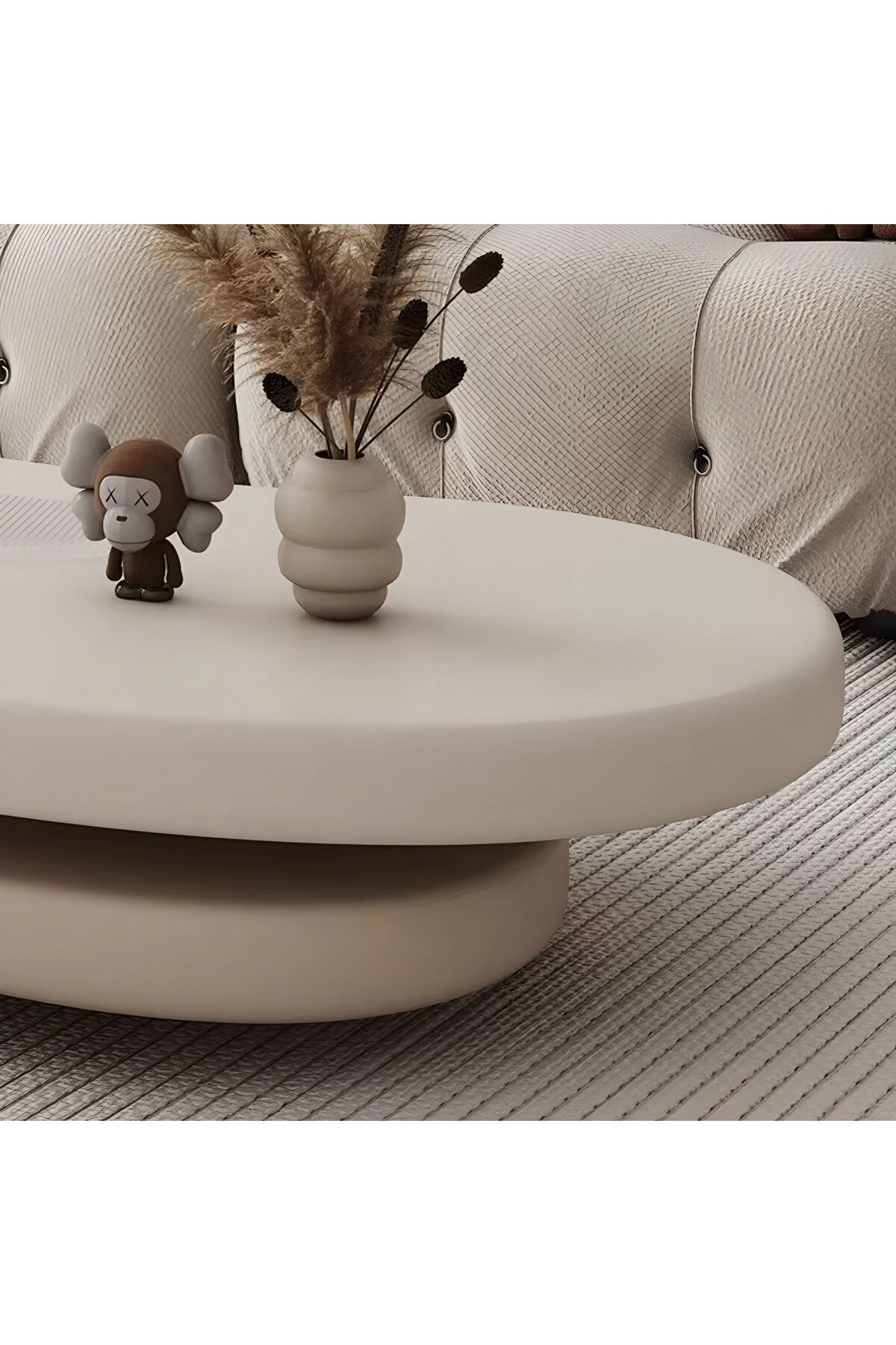 ket furniture-كريم لايرس طاولة رئيسية مكونة من طبقتين متحركتين.أنيقة للمجلس بتصميم عصري , 3