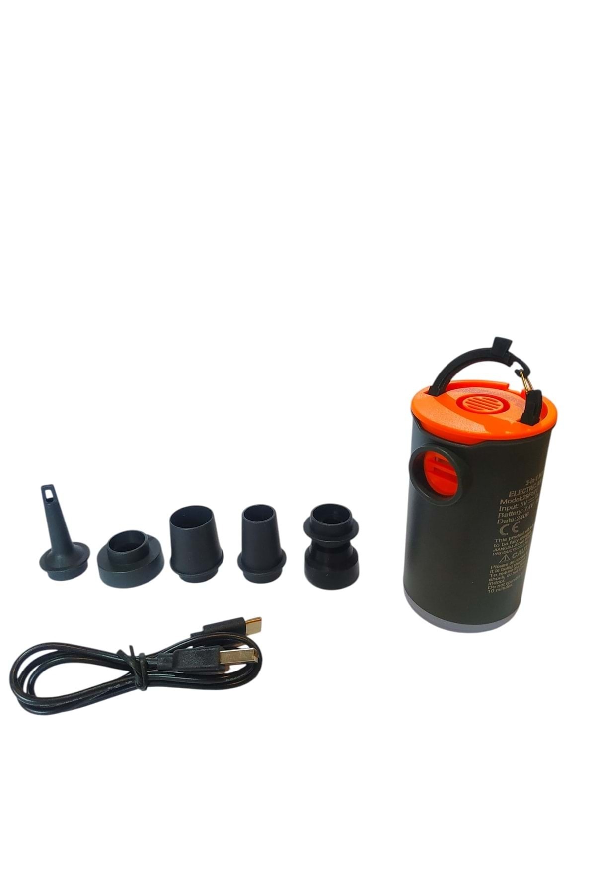 Avenli Şarjlı 3in1 Hava Pompası